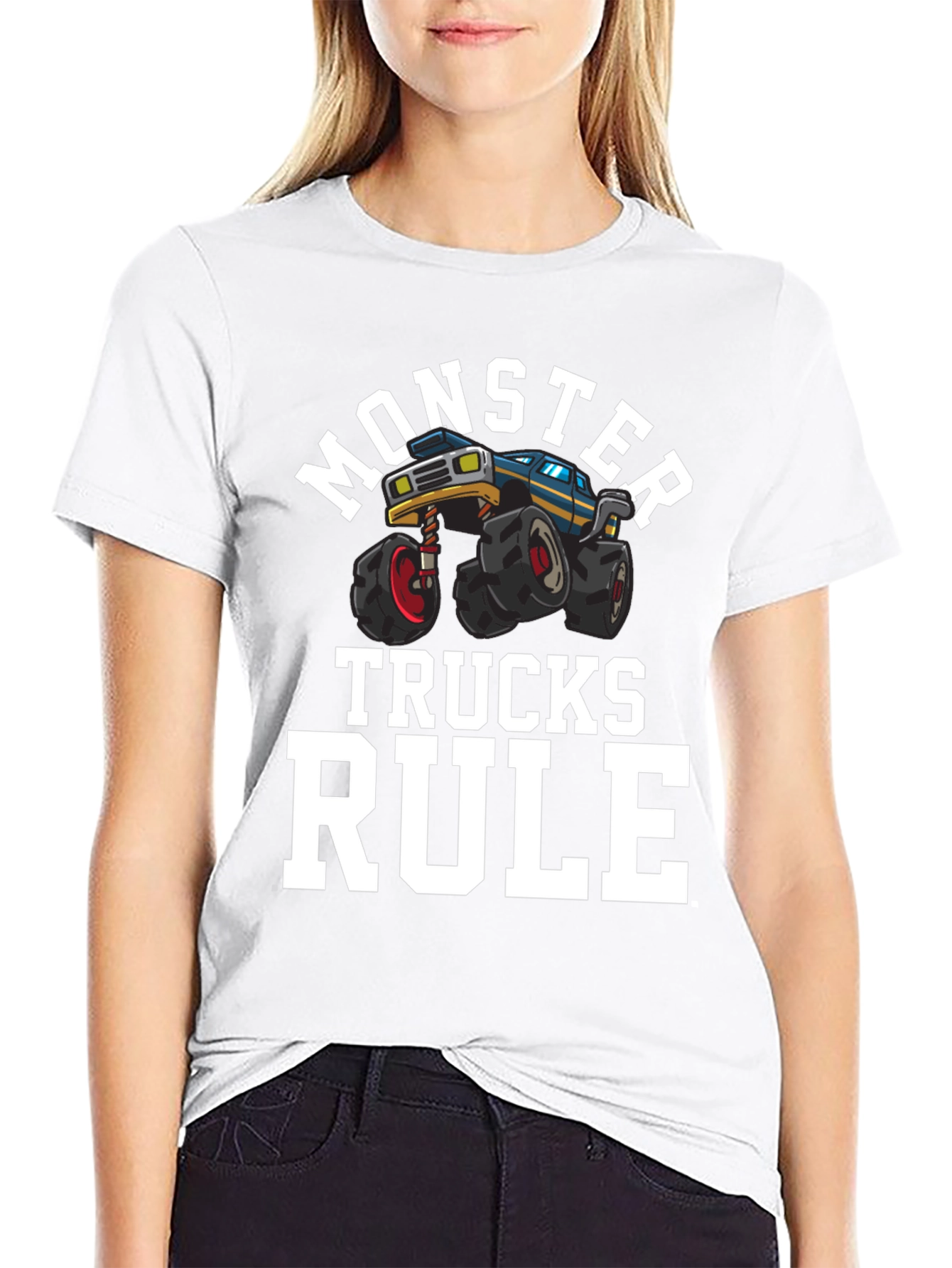 Monster Trucks Rule Graphic Tee