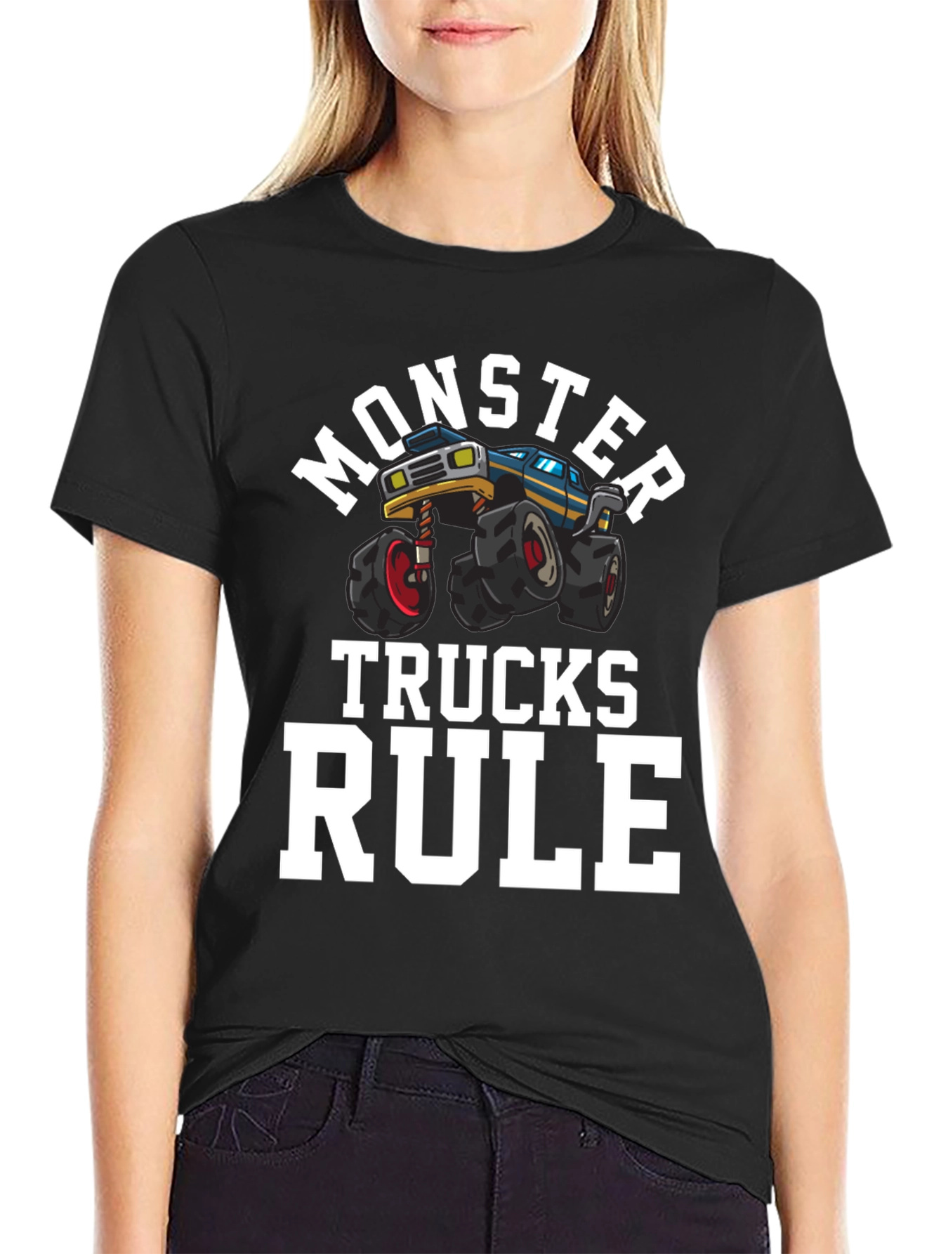 Monster Trucks Rule Graphic Tee