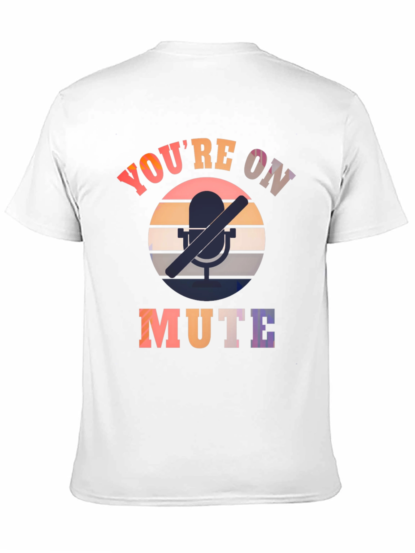 Youre On Mute Black Graphic Tee