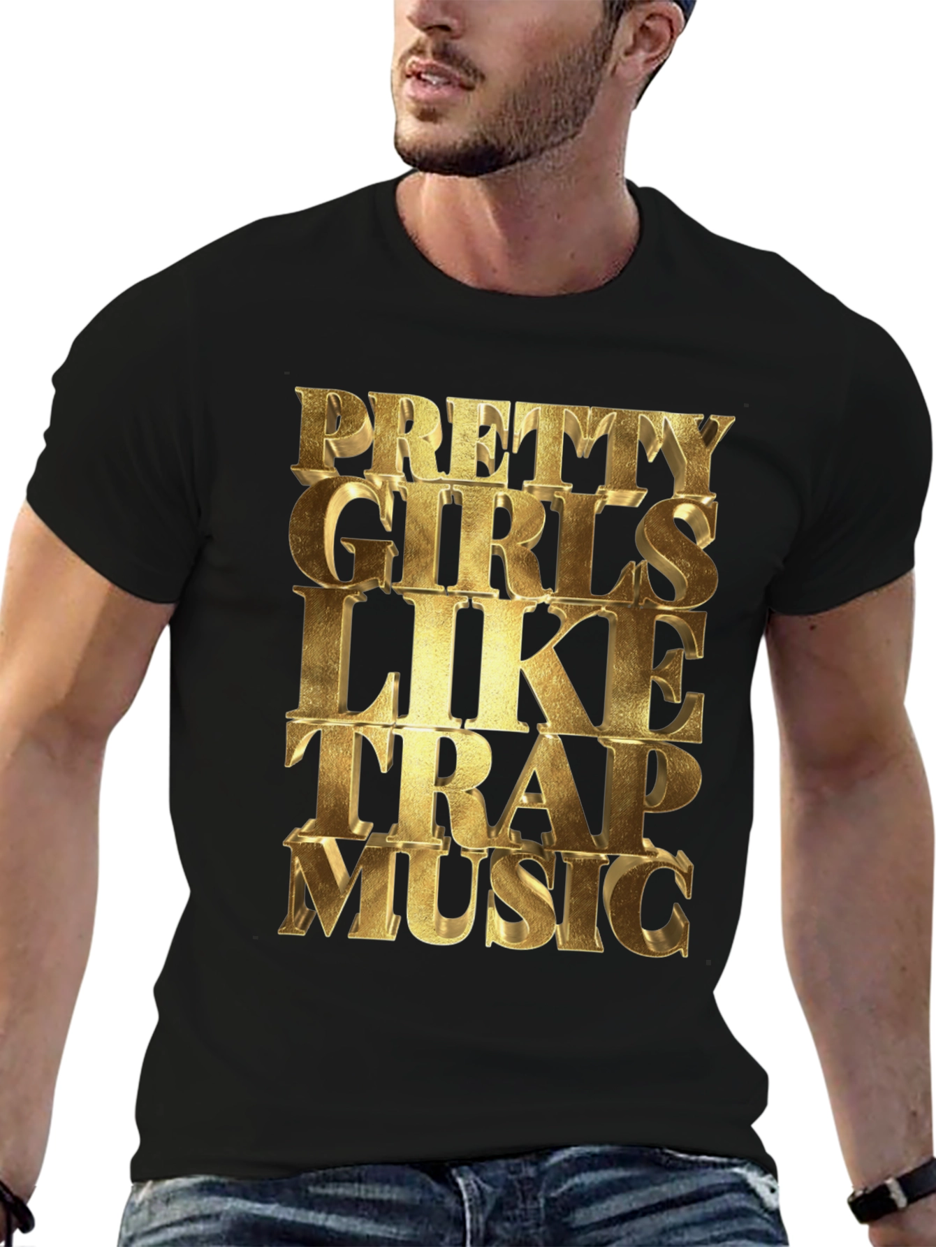 Pretty Girls Like Trap Music Graphic Tee