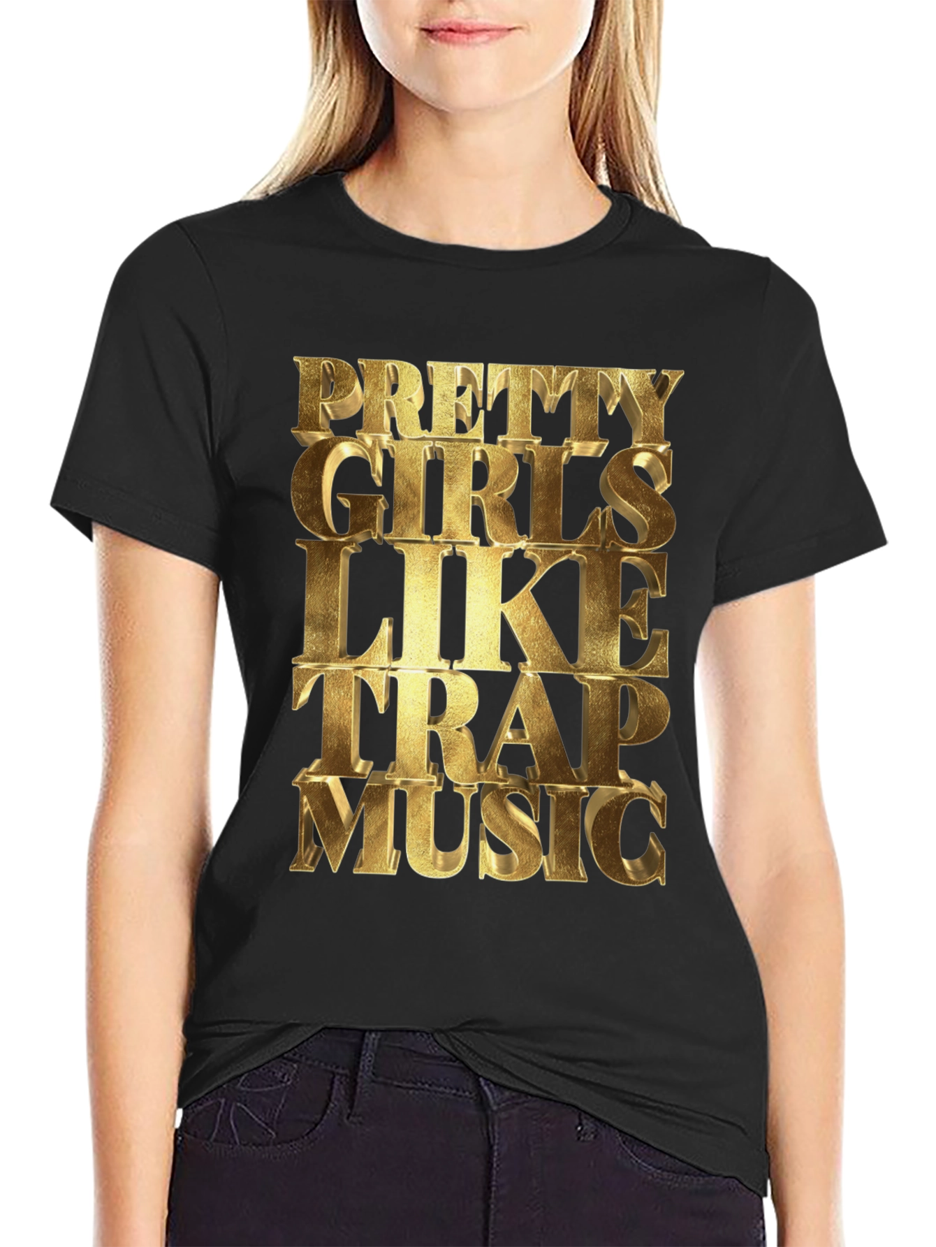 Pretty Girls Like Trap Music Graphic Tee