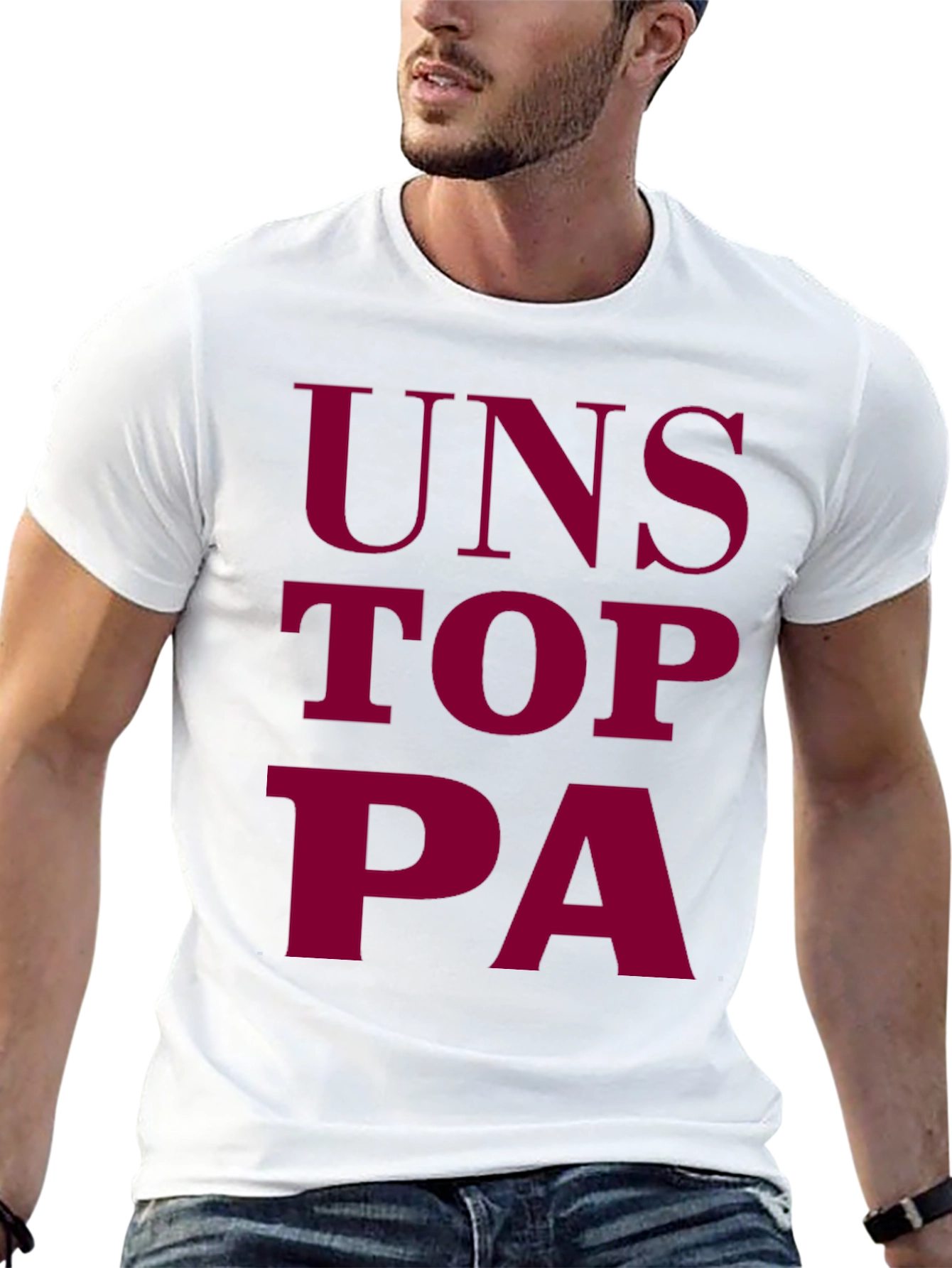 Unstop PA Graphic Tee - Bold Statement T-Shirt