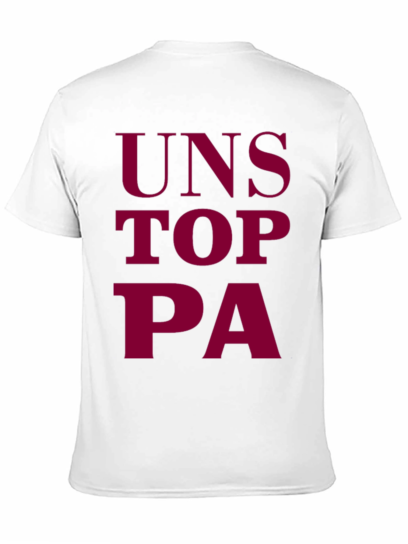 Unstop PA Graphic Tee - Bold Statement T-Shirt