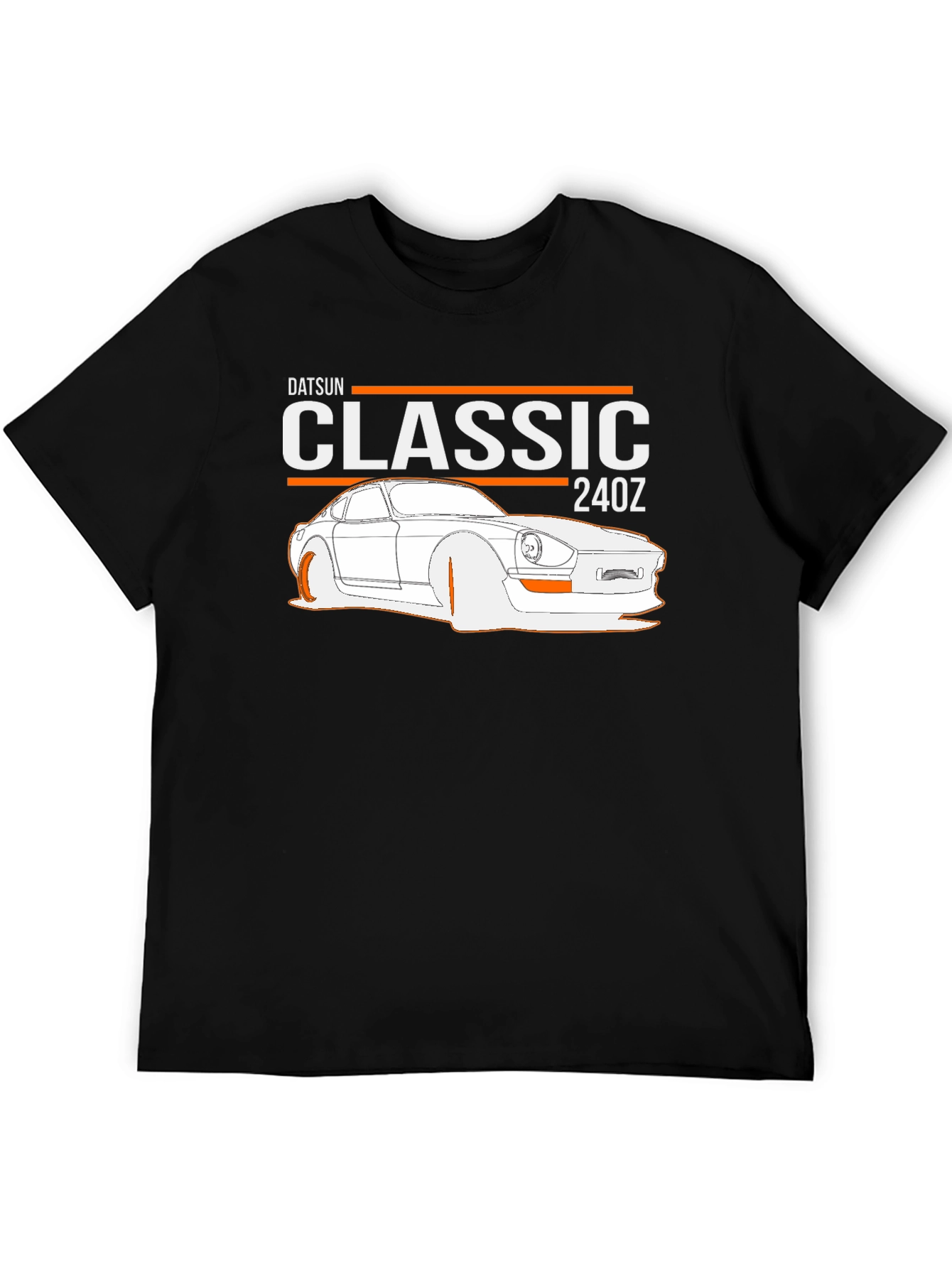 Datsun Classic 240Z Black T-Shirt - Car Enthusiast Apparel