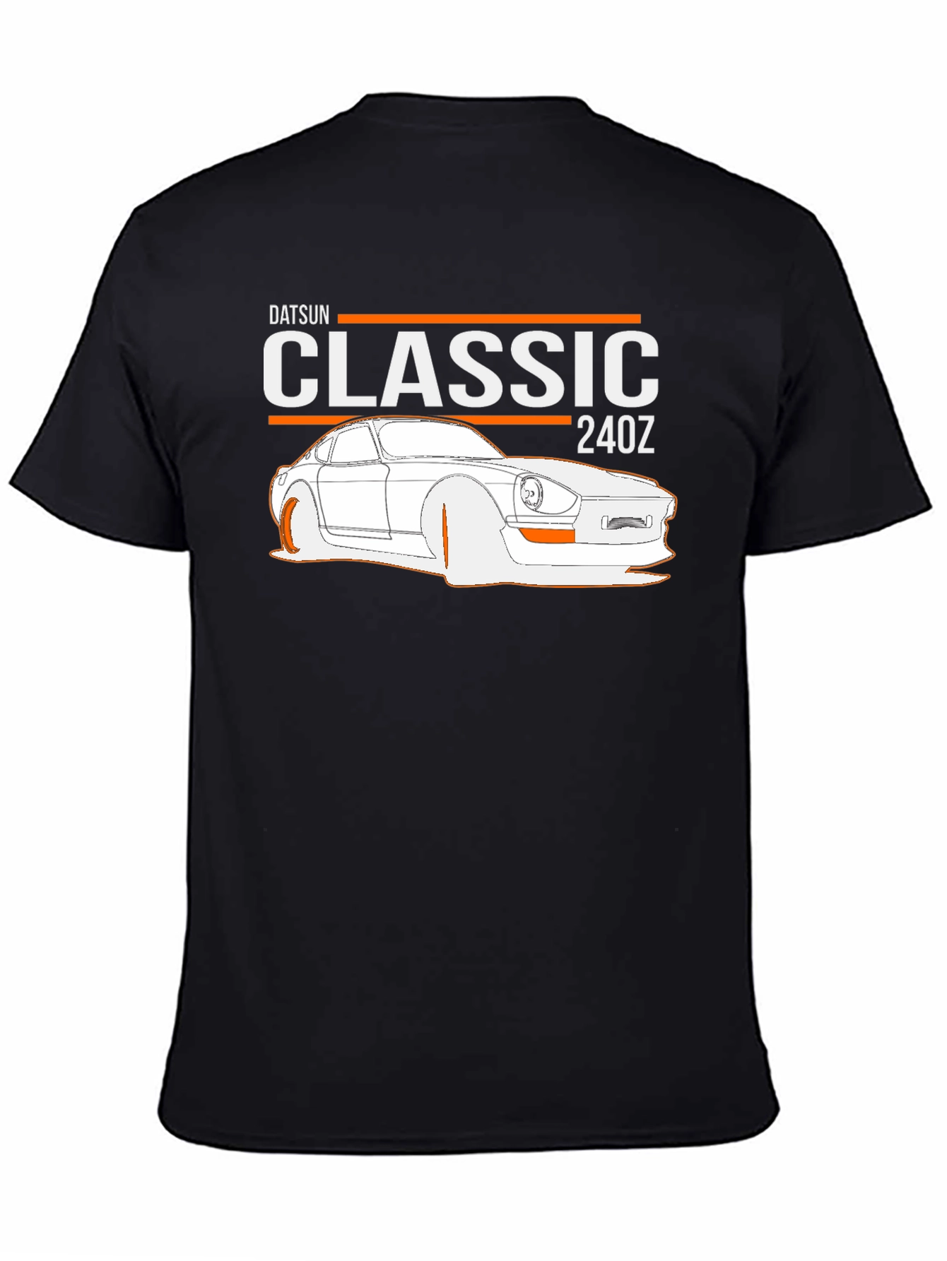Datsun Classic 240Z Black T-Shirt - Car Enthusiast Apparel