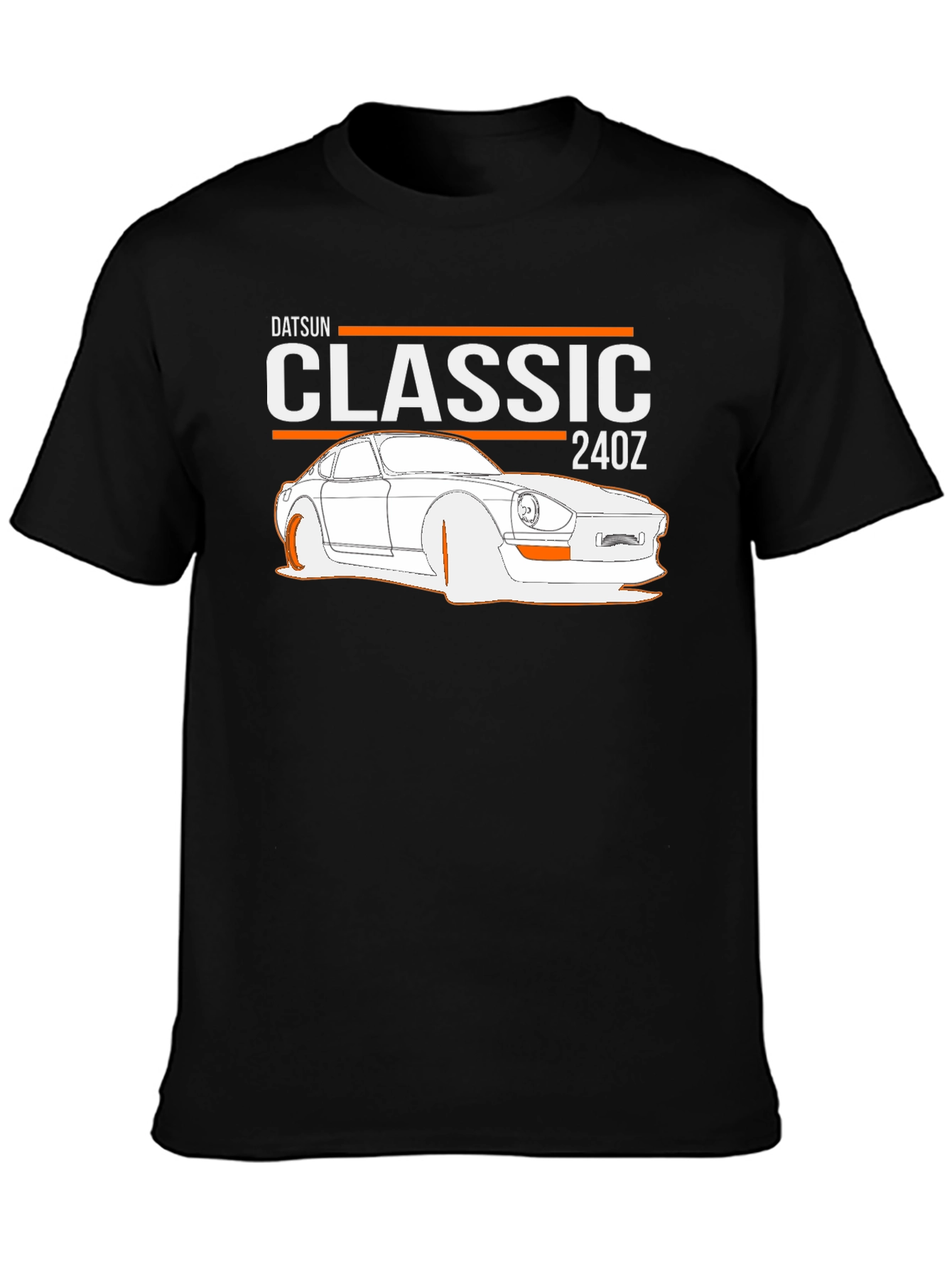 Datsun Classic 240Z Black T-Shirt - Car Enthusiast Apparel