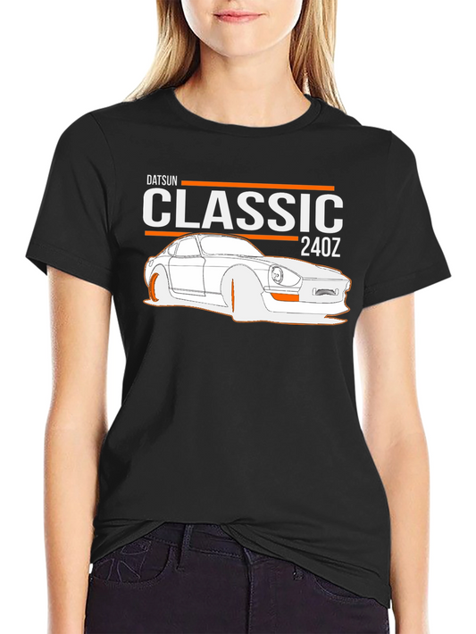 Datsun Classic 240Z Black T-Shirt - Car Enthusiast Apparel
