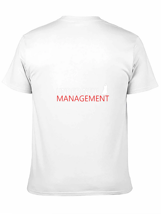 Under New Management Wedding Groom T-Shirt