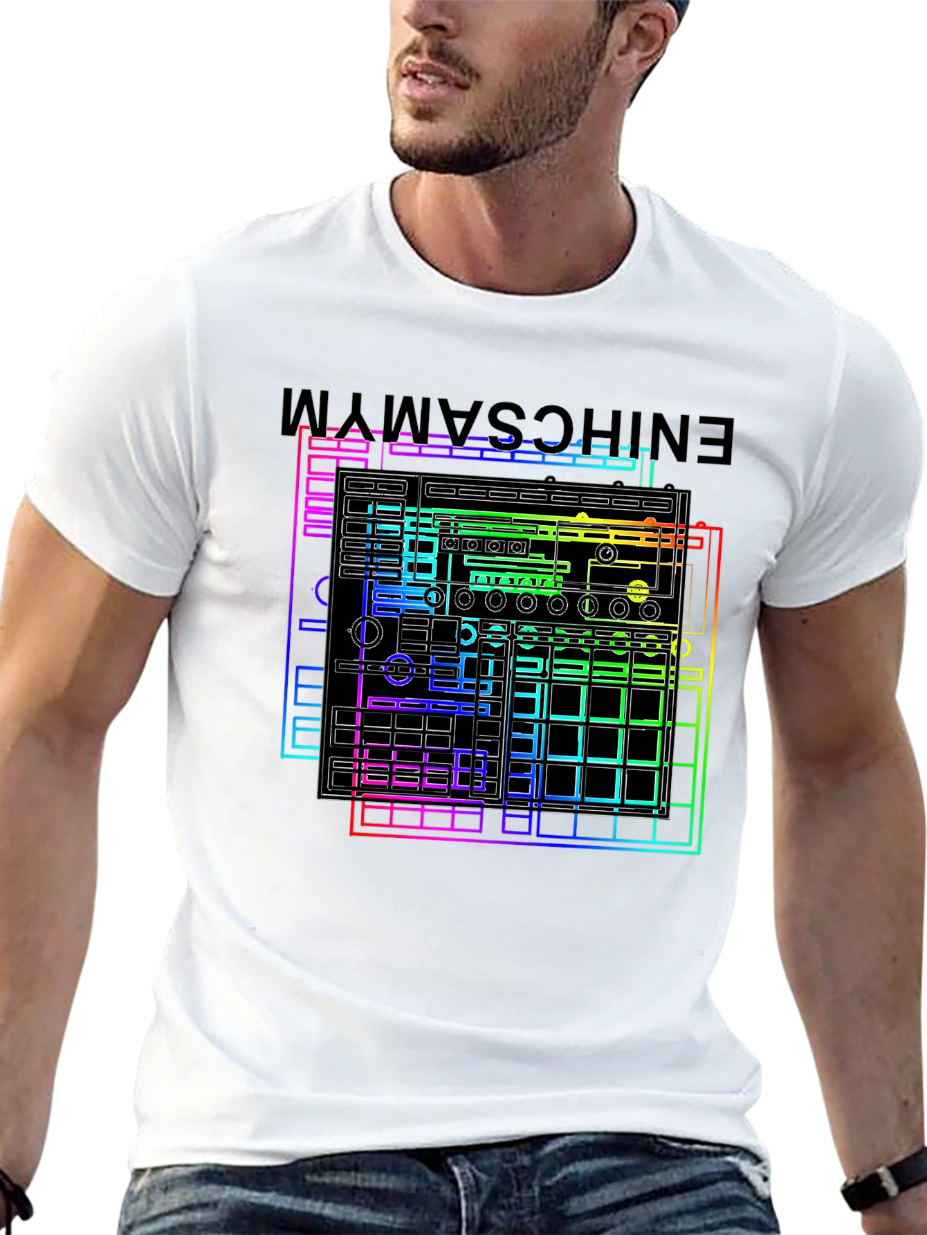 Synthwave Graphic Tee - Unique Music Lovers Design
