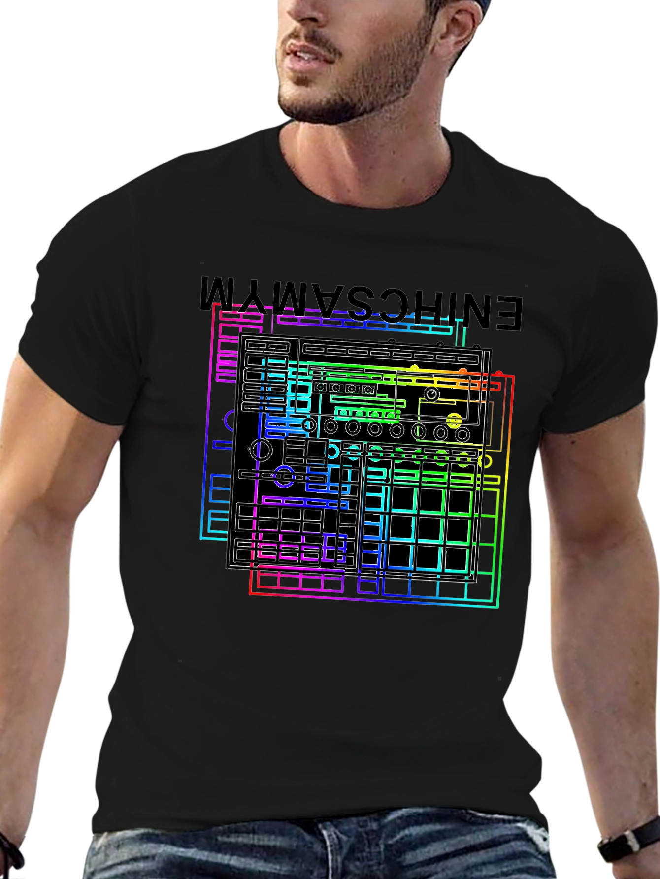 Synthwave Graphic Tee - Unique Music Lovers Design