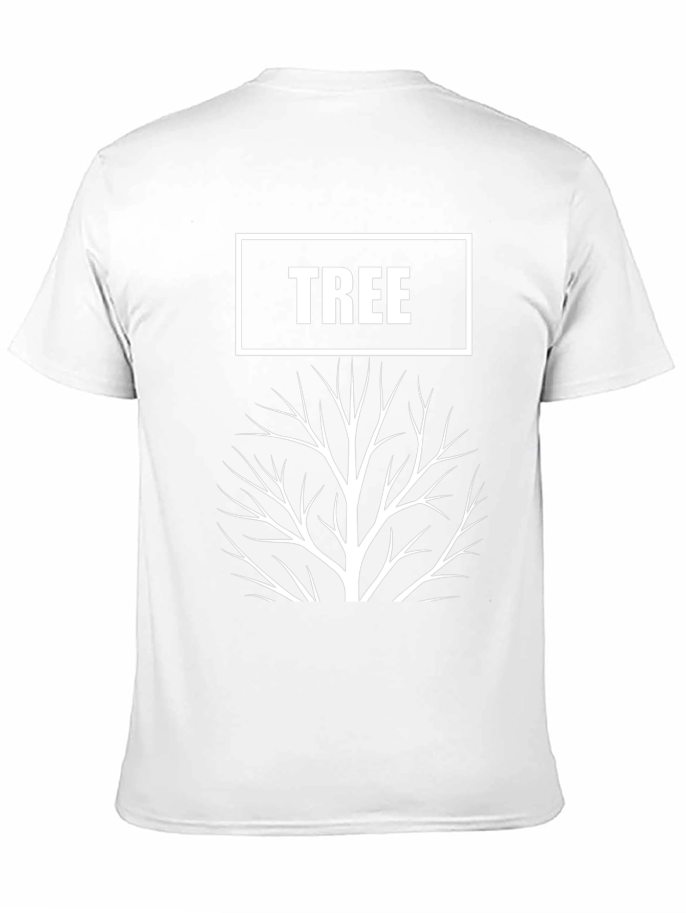 Tree Graphic Tee - Nature Inspired Mens T-Shirt
