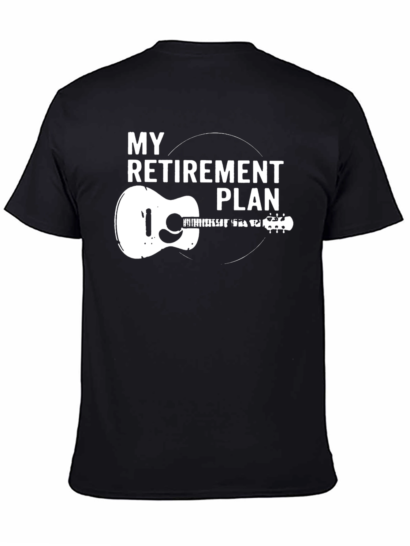 My Retirement Plan Guitar Graphic T-Shirt