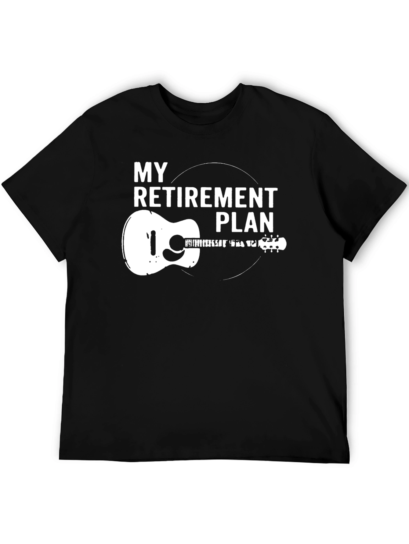 My Retirement Plan Guitar Graphic T-Shirt