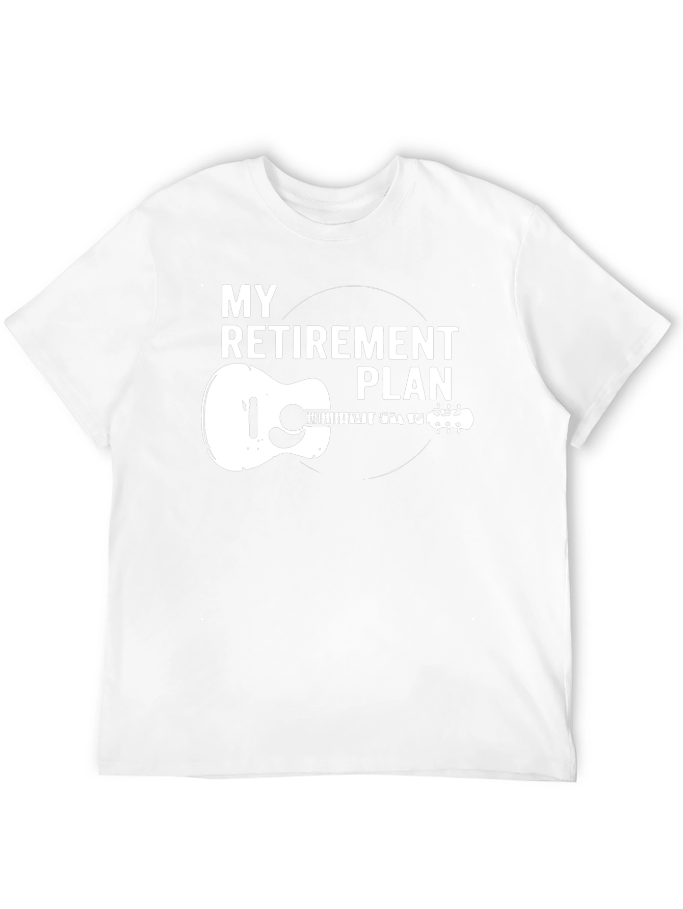My Retirement Plan Guitar Graphic T-Shirt