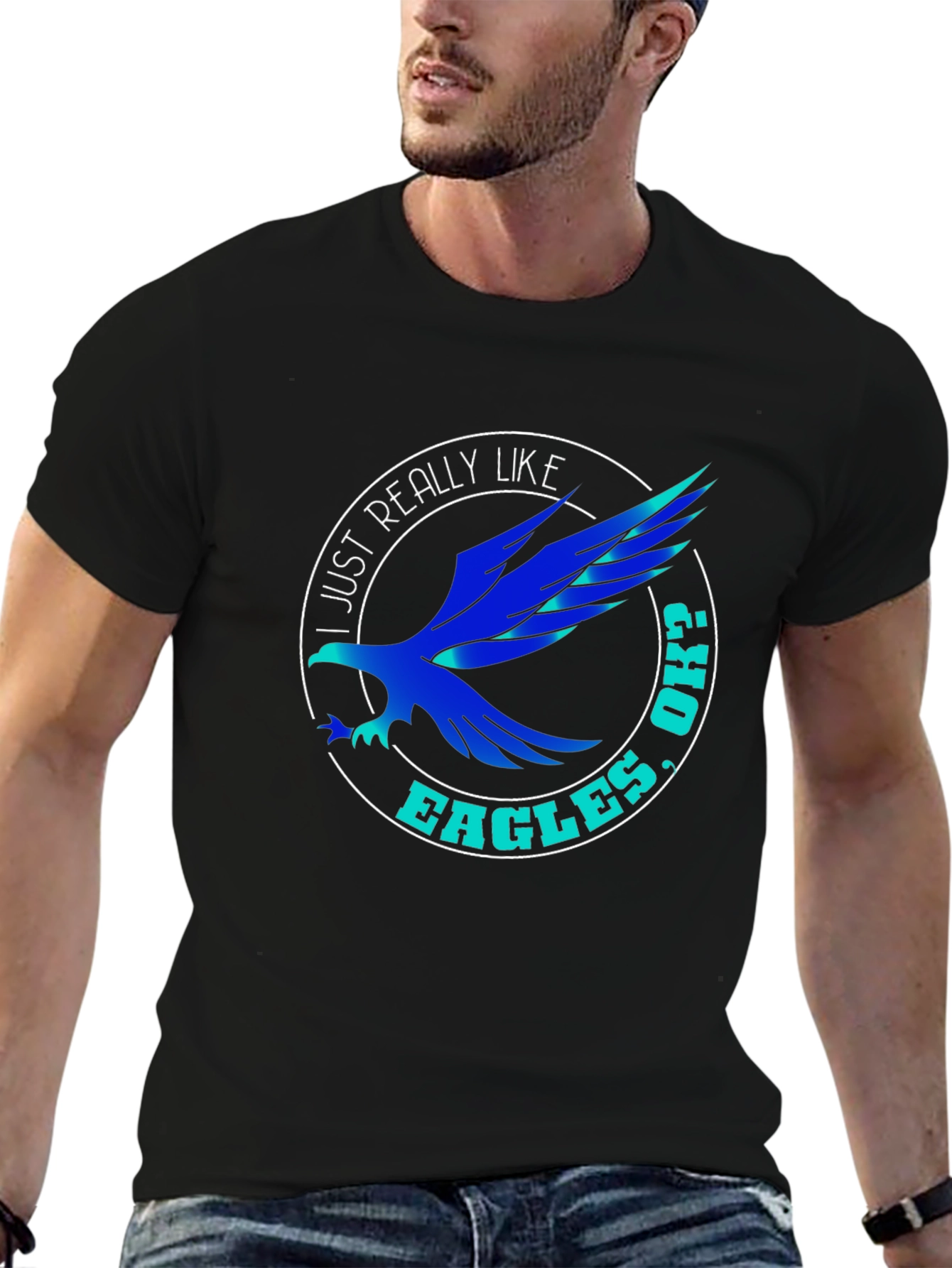 I Just Really Like Eagles Ok? T-Shirt
