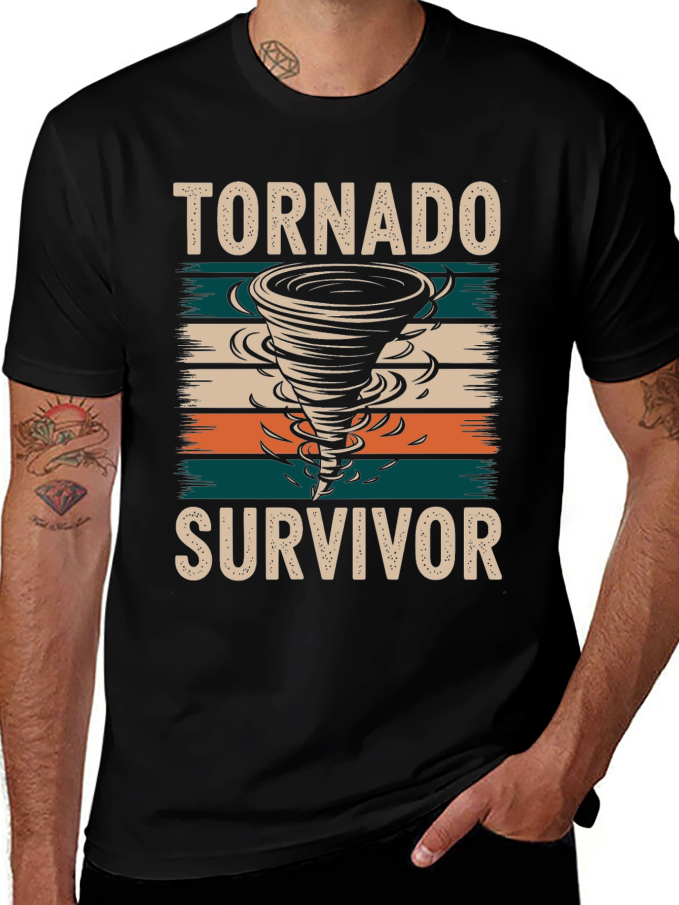 Tornado Survivor Graphic T-Shirt