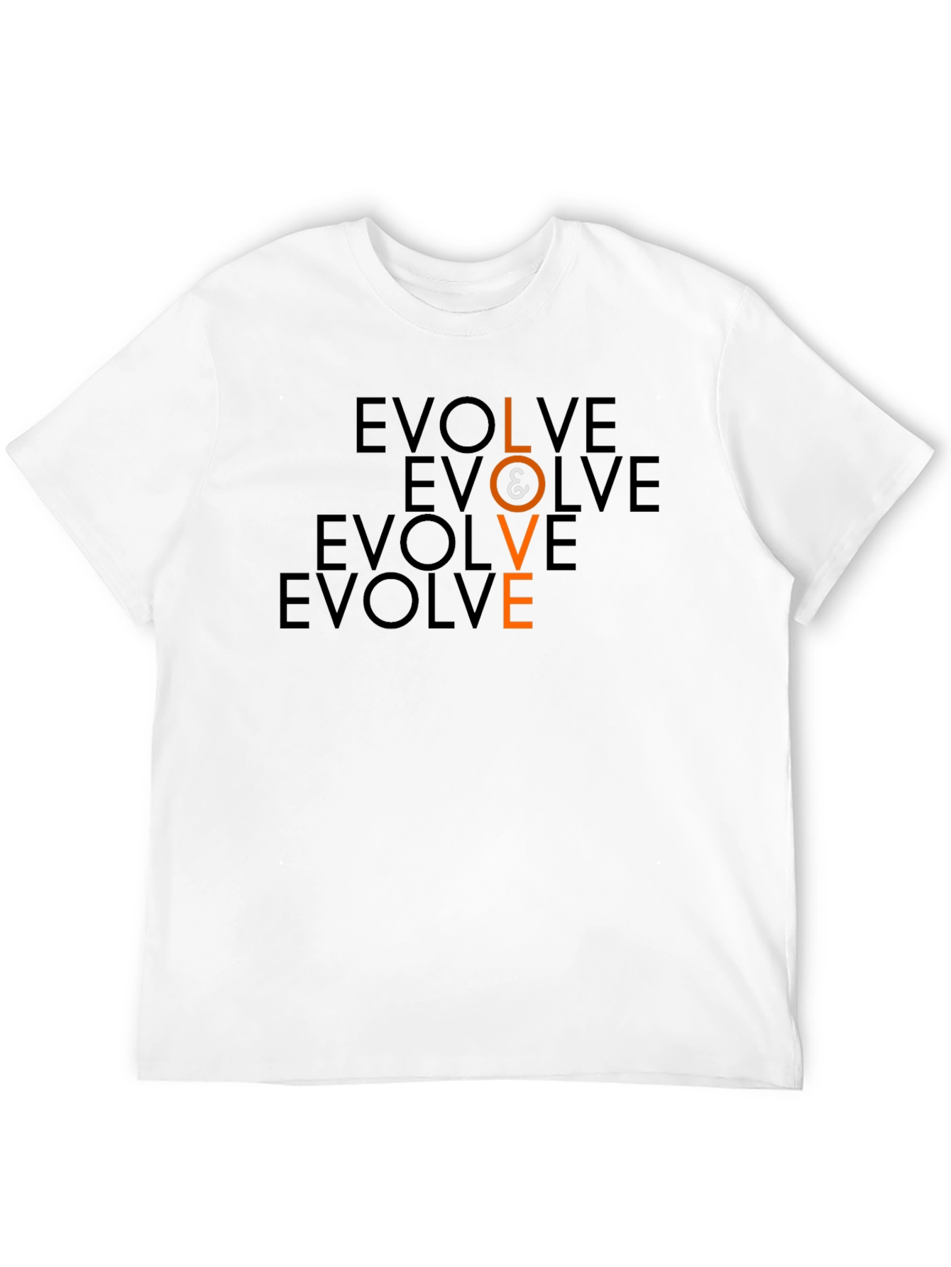 Evolve Love Graphic T-Shirt - Black
