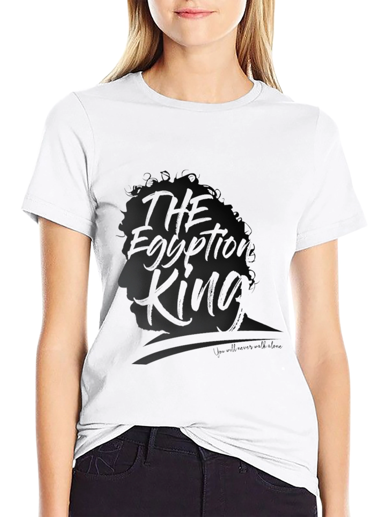 The Egyptian King Black T-Shirt