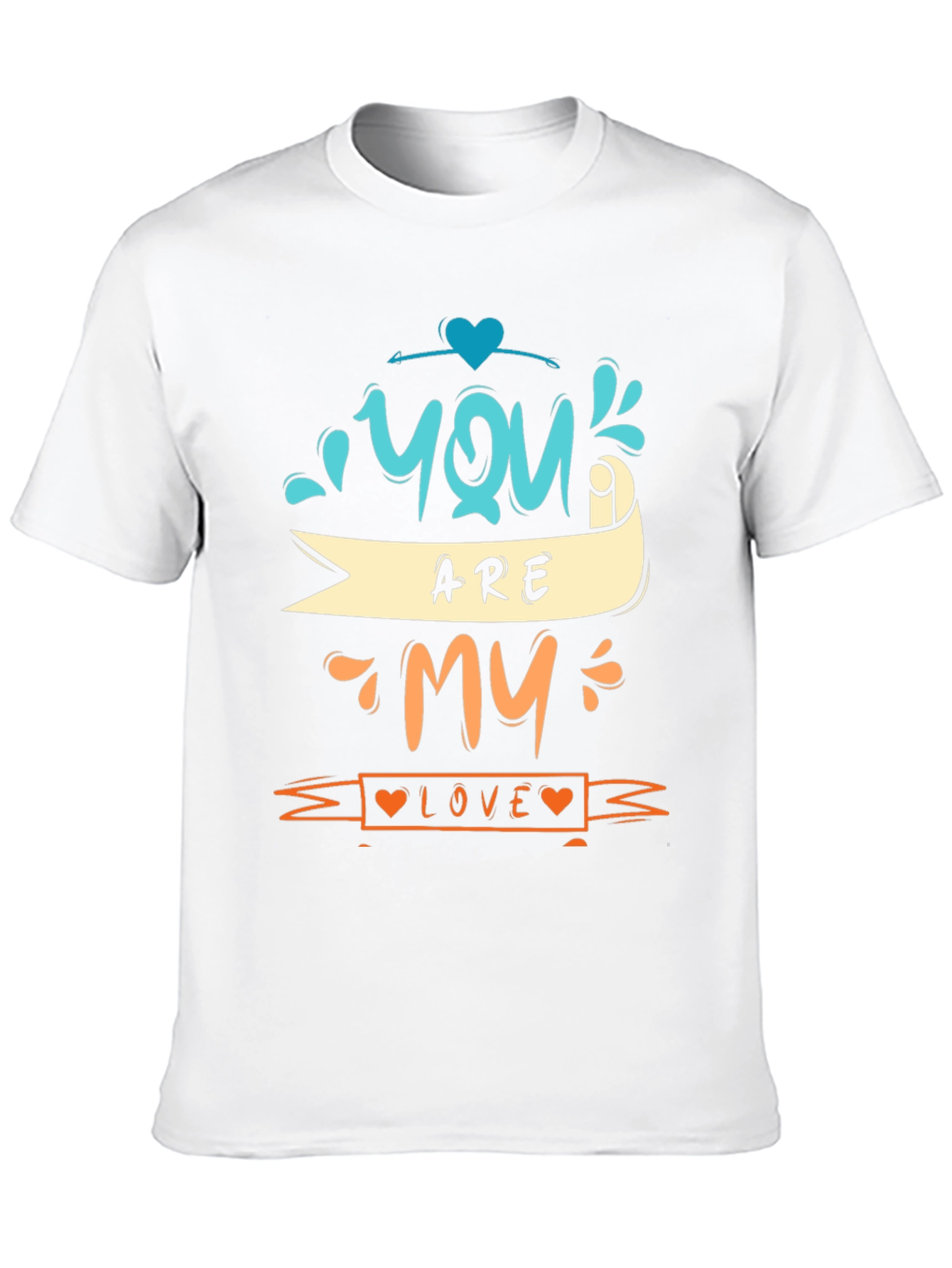 You Are My Love Graphic Tee - Black Unisex