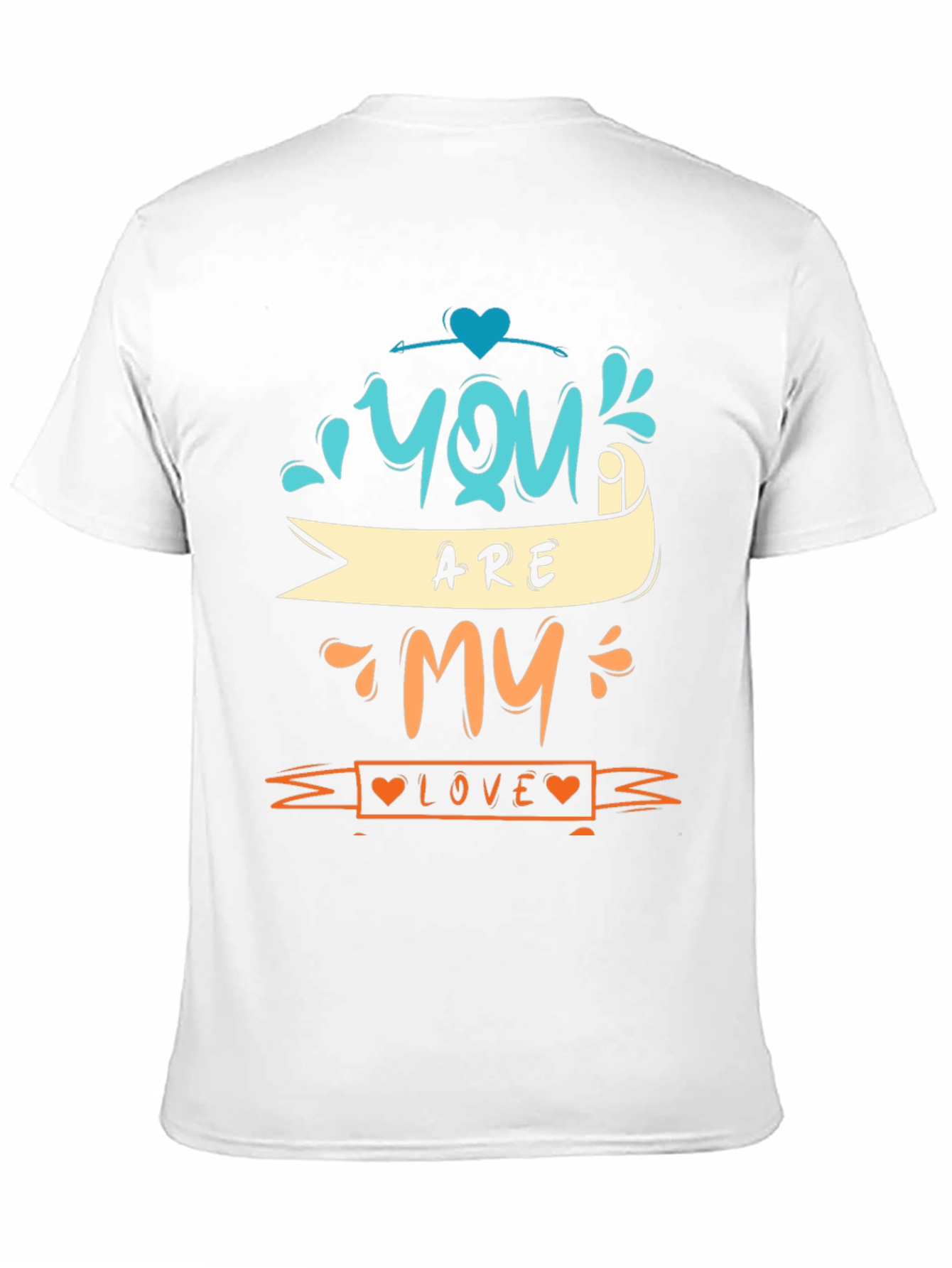 You Are My Love Graphic Tee - Black Unisex