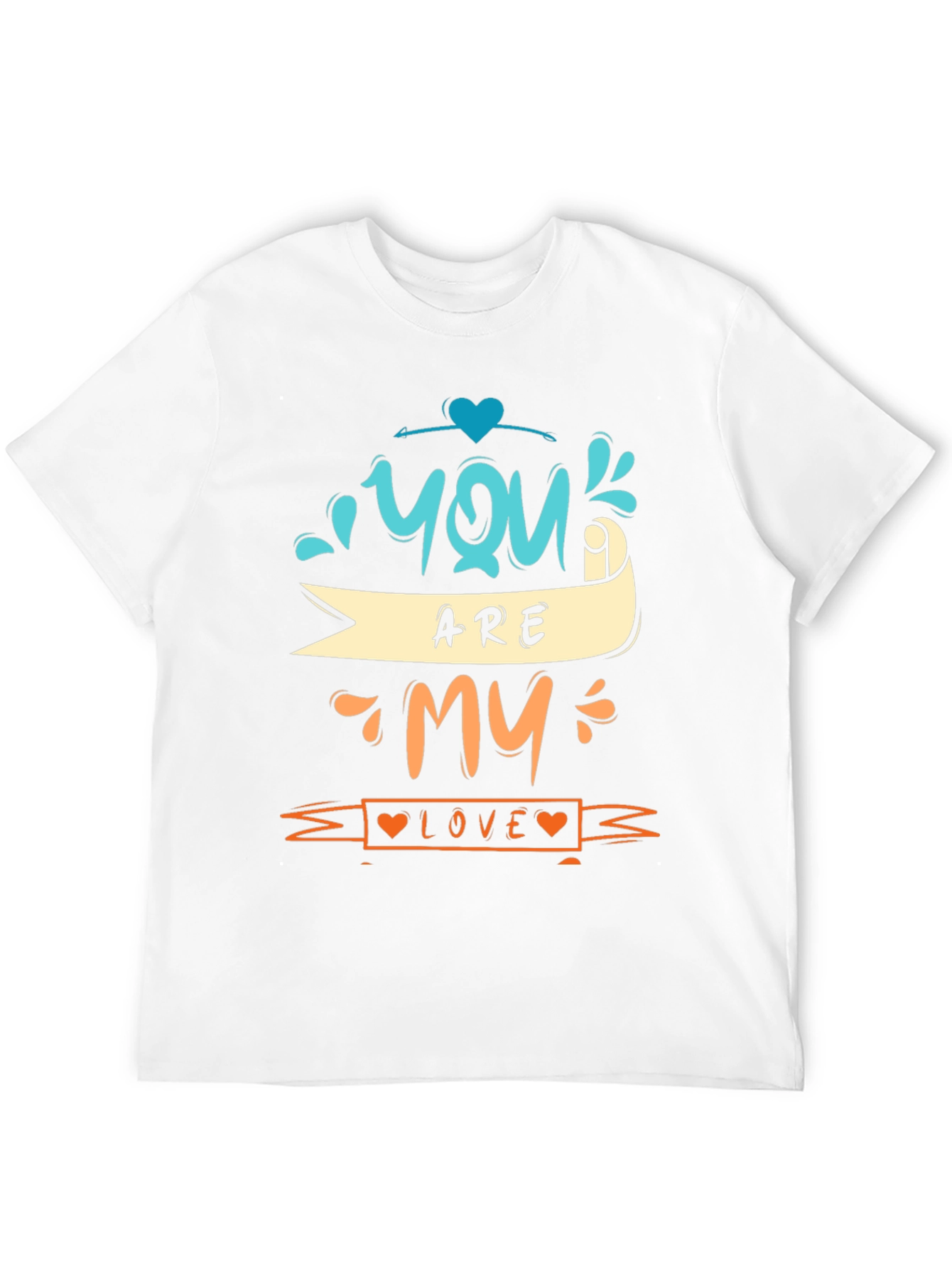 You Are My Love Graphic Tee - Black Unisex