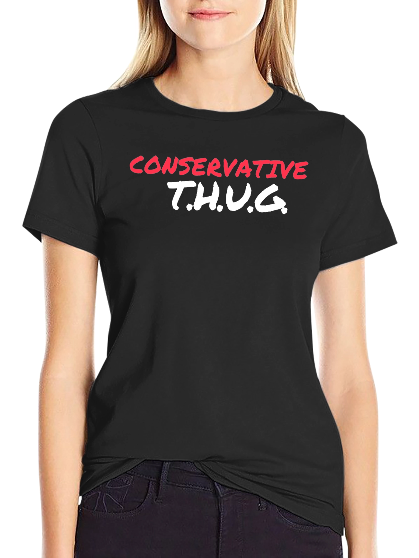Conservative T.H.U.G. Graphic T-Shirt