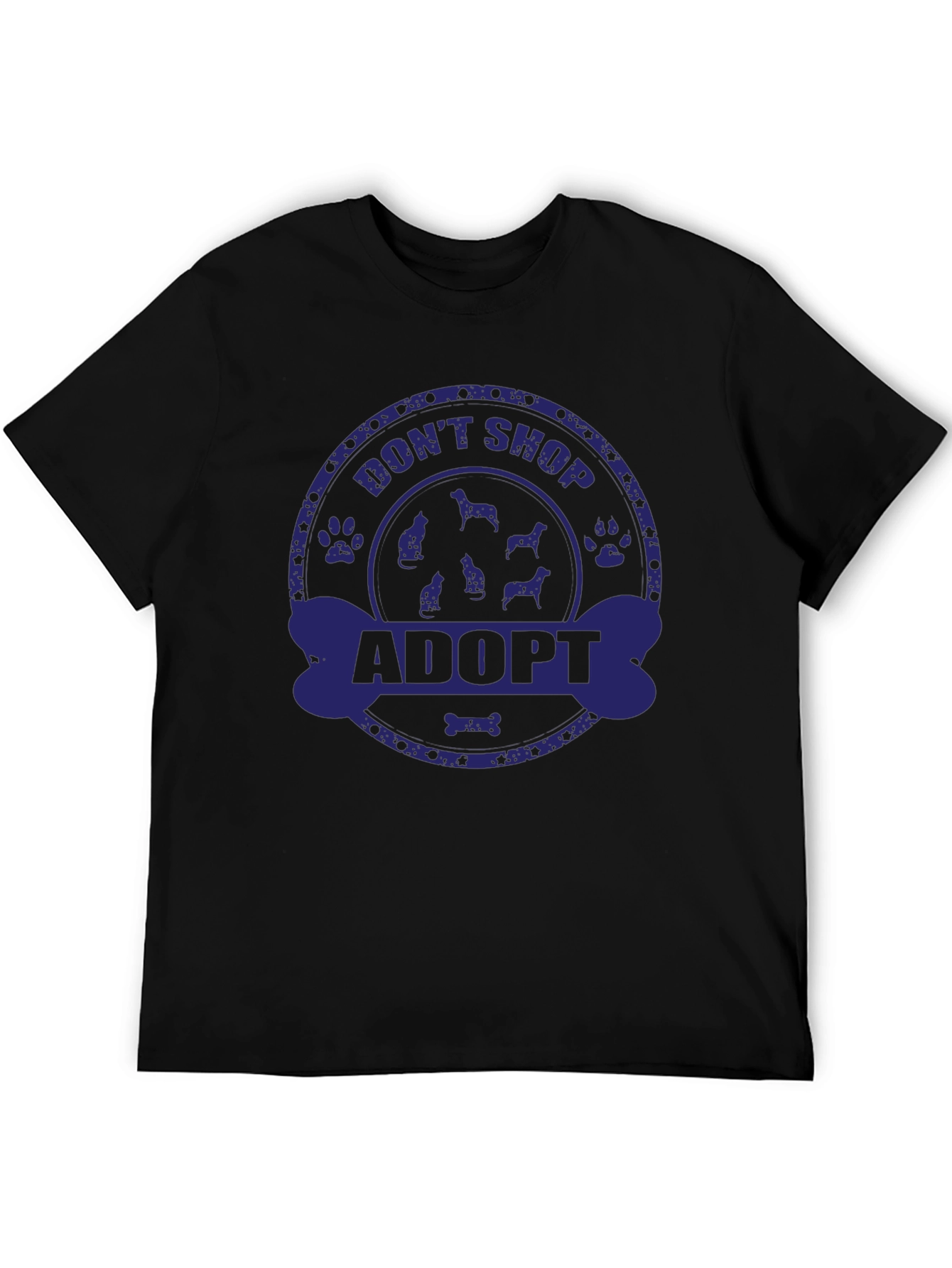 Adopt Dont Shop Graphic Tee