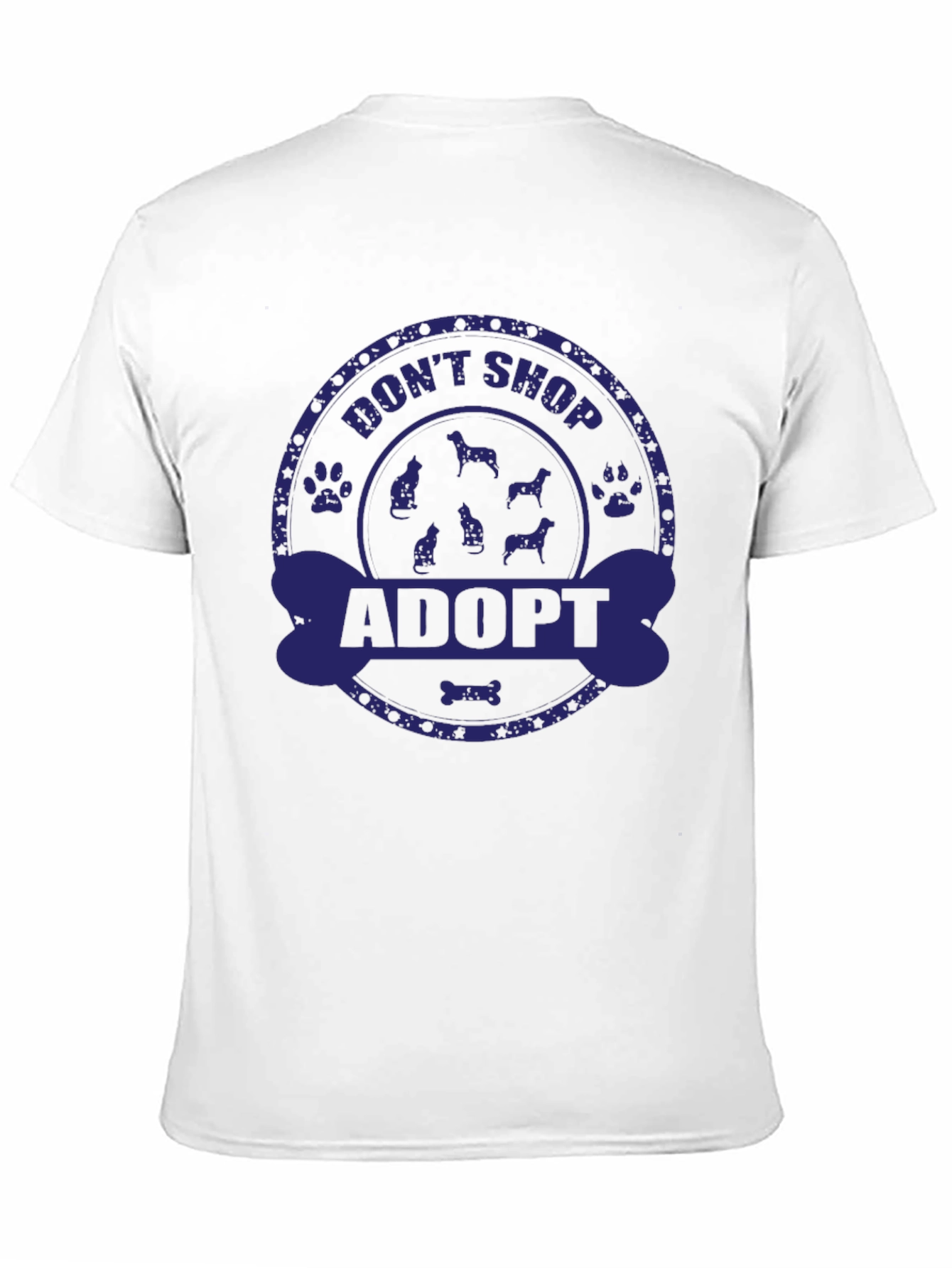 Adopt Dont Shop Graphic Tee