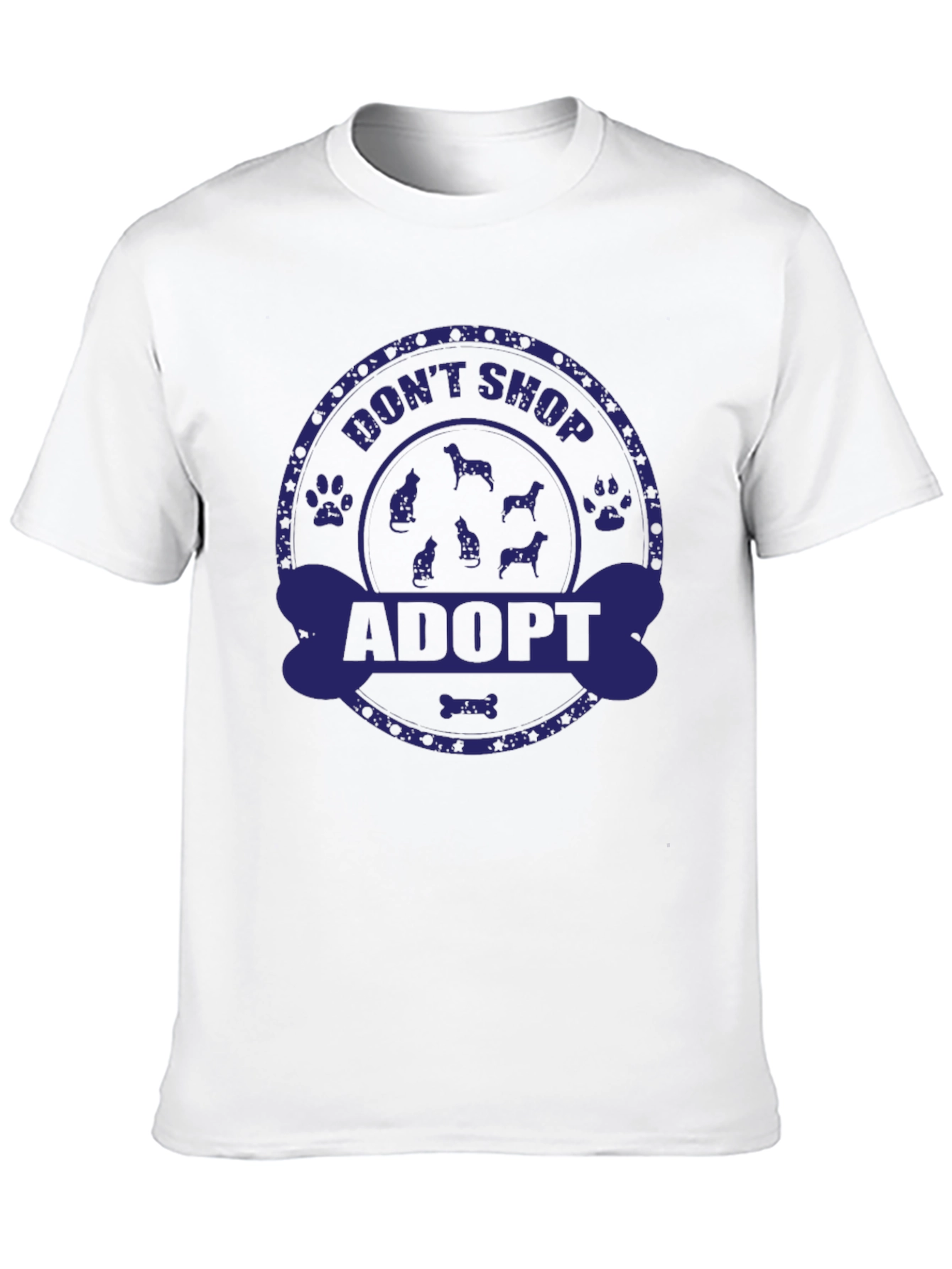 Adopt Dont Shop Graphic Tee