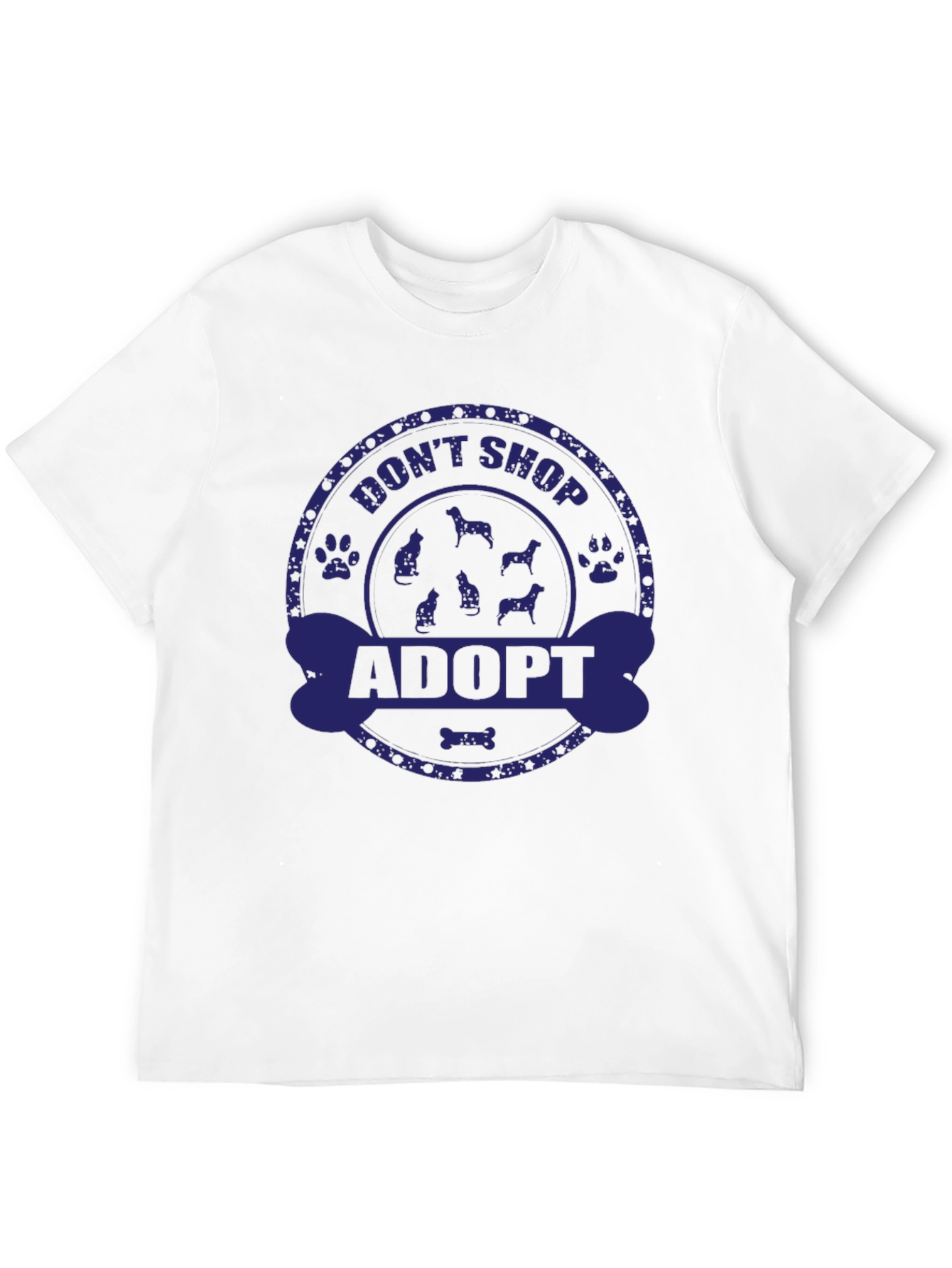 Adopt Dont Shop Graphic Tee