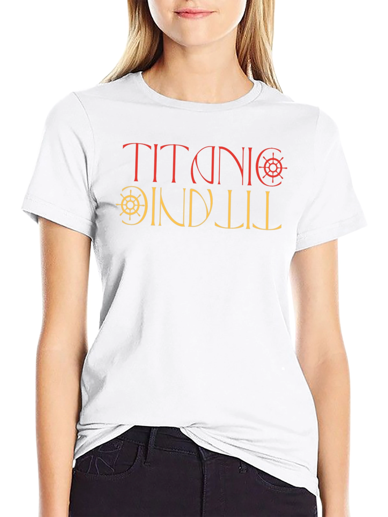 Titanic Graphic Tee | Mens Black Cotton T-Shirt