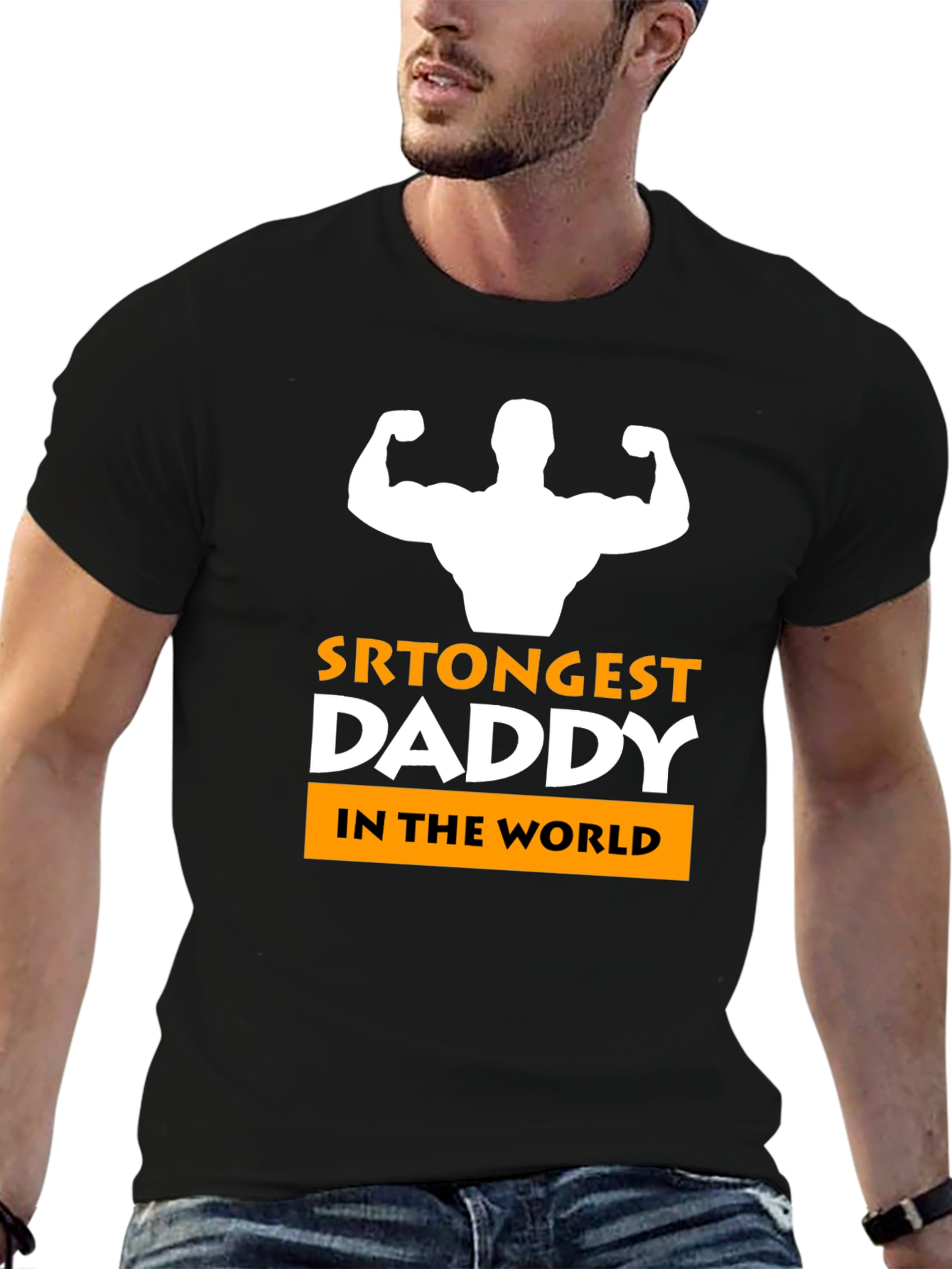 Strongest Daddy T-Shirt - Fathers Day Gift