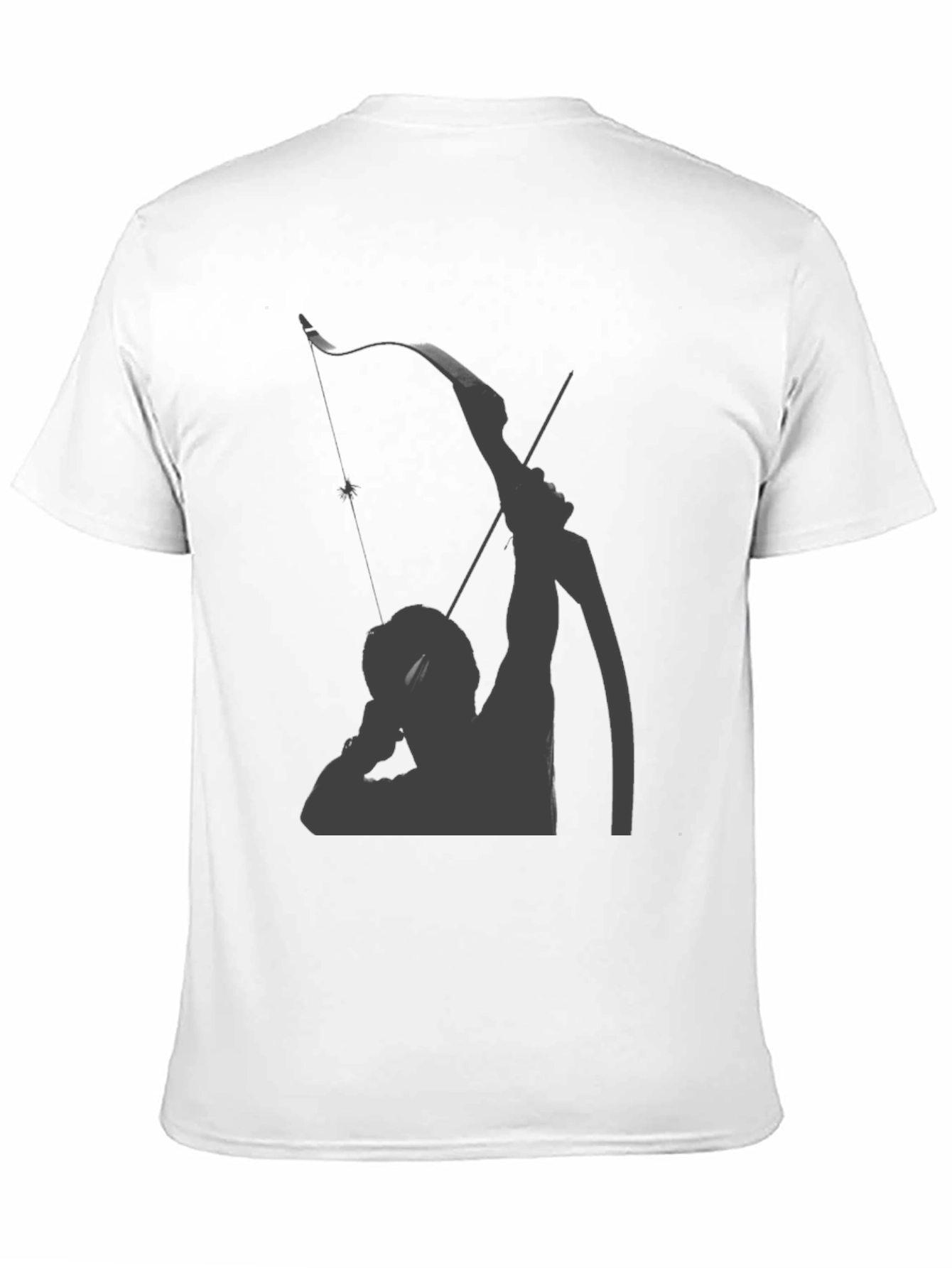 Archer Silhouette T-Shirt - Dark Aesthetic Tee