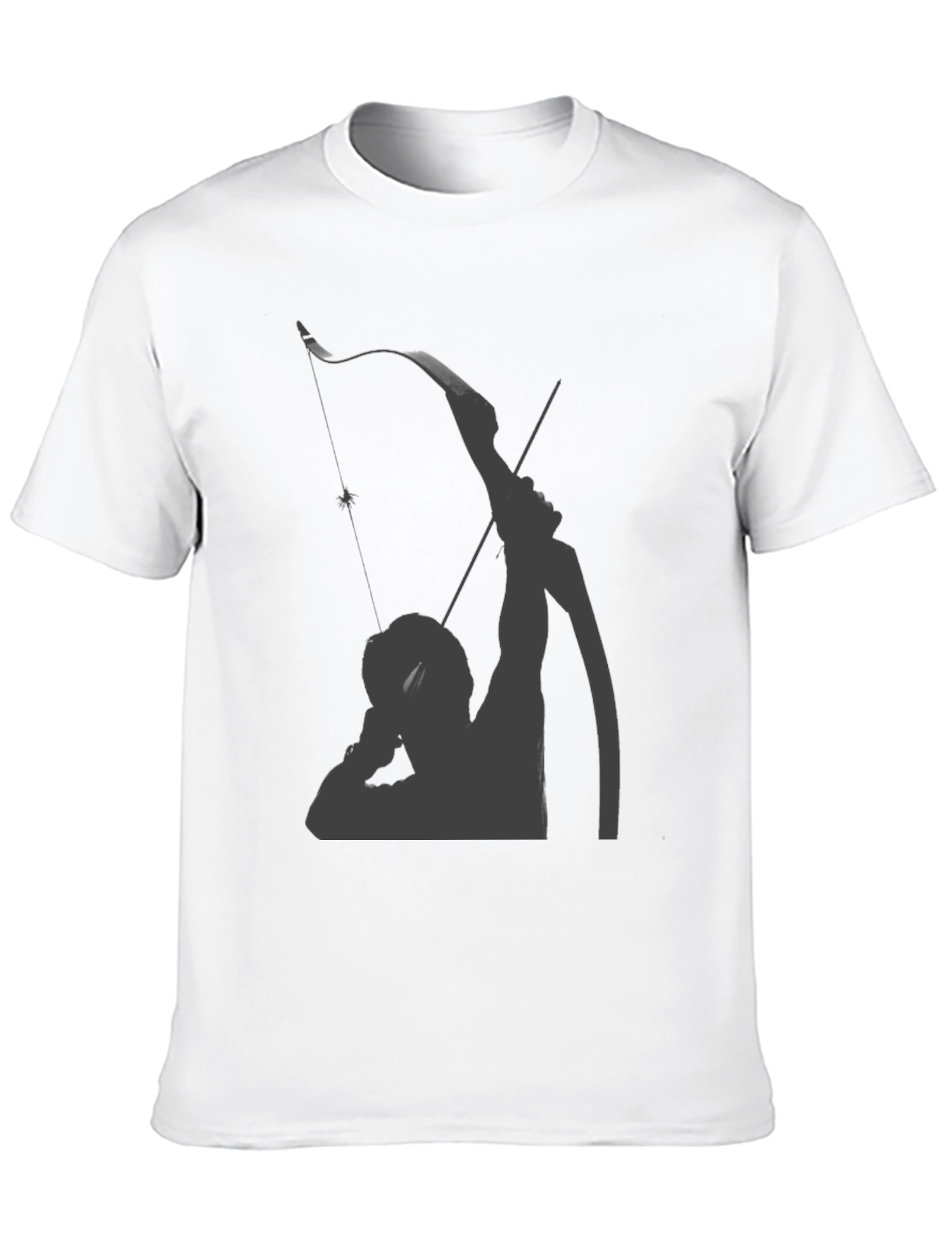 Archer Silhouette T-Shirt - Dark Aesthetic Tee