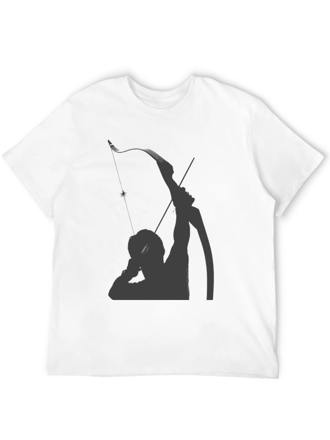 Archer Silhouette T-Shirt - Dark Aesthetic Tee