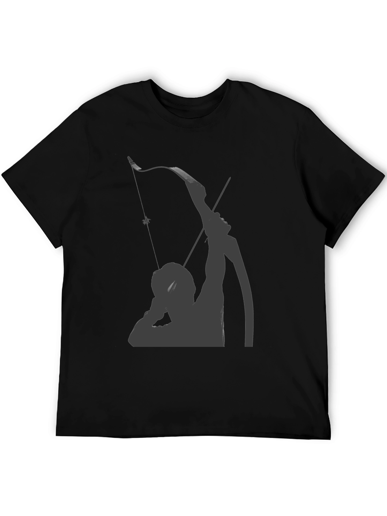Archer Silhouette T-Shirt - Dark Aesthetic Tee