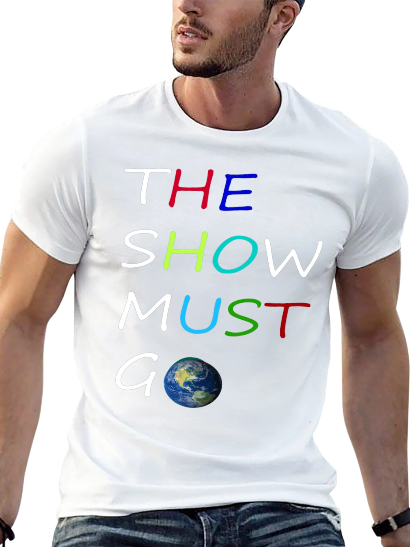 The Show Must Go On Graphic T-Shirt