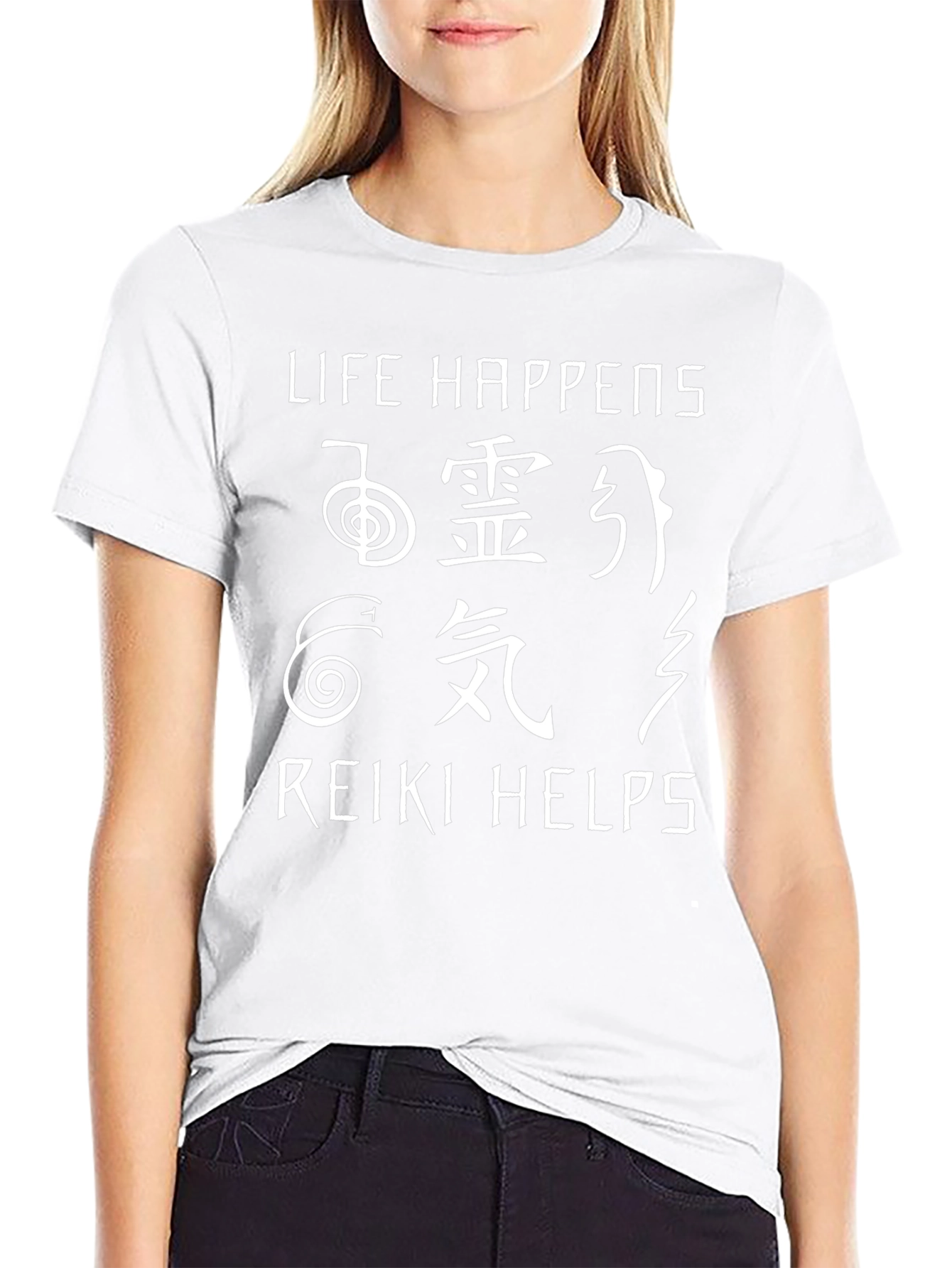 Reiki Helps T-Shirt Spiritual Gift