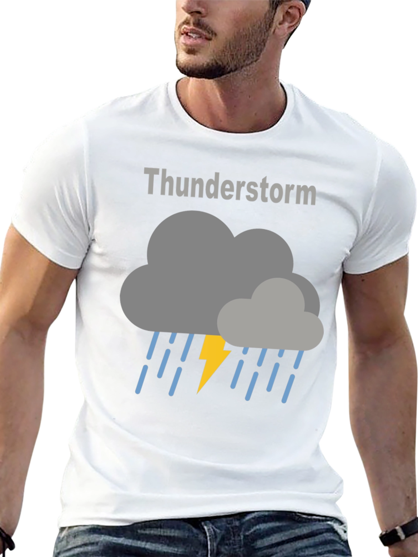 Thunderstorm Graphic T-Shirt - Weather Tee