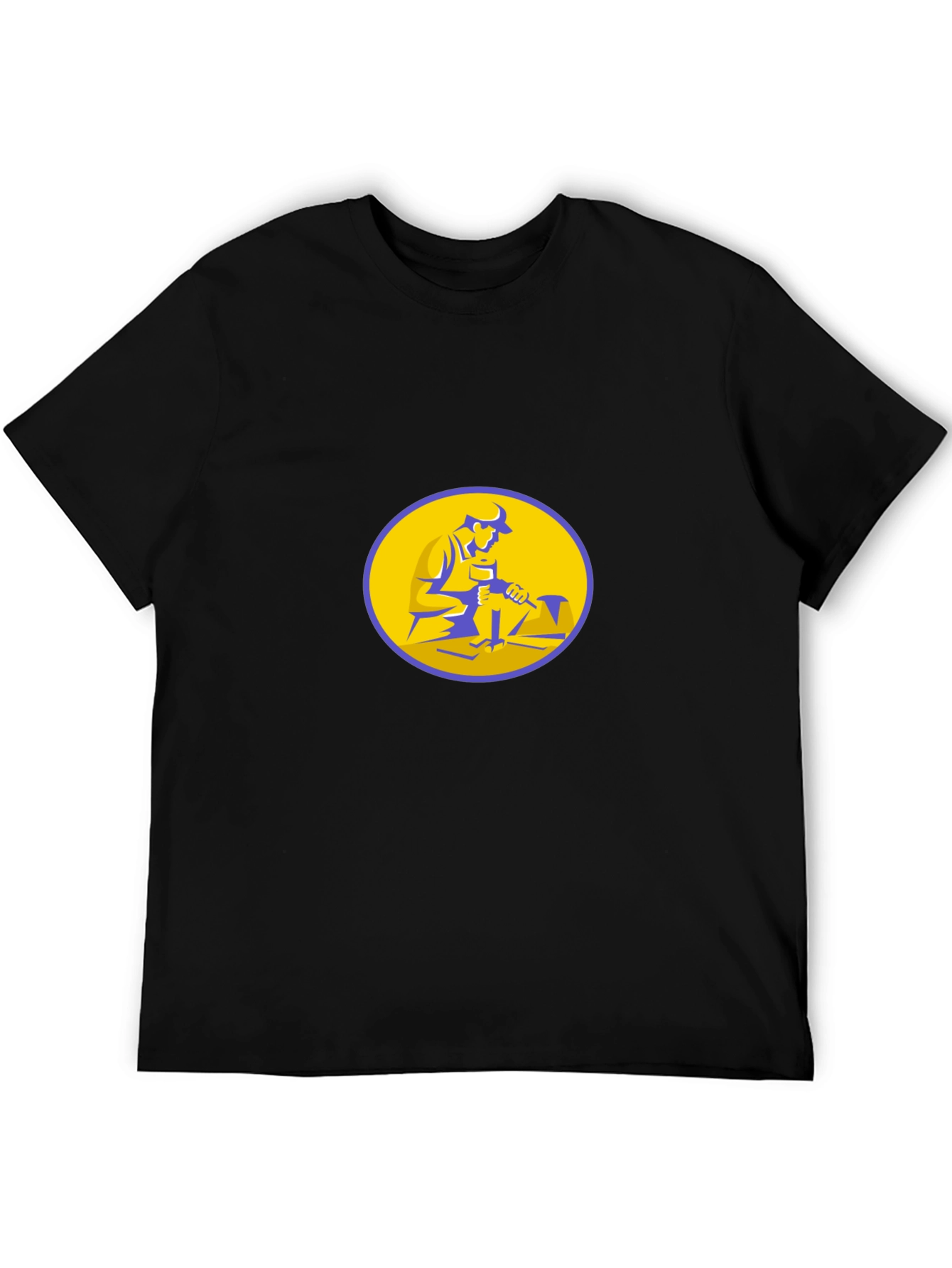 Black Graphic Tee - Stone Mason Design