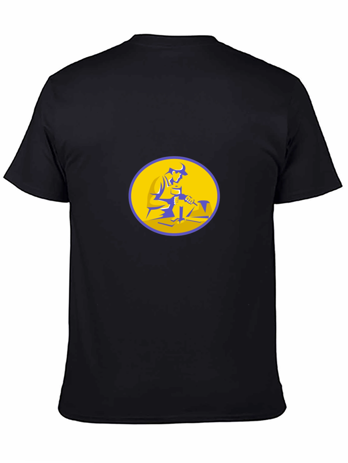 Black Graphic Tee - Stone Mason Design