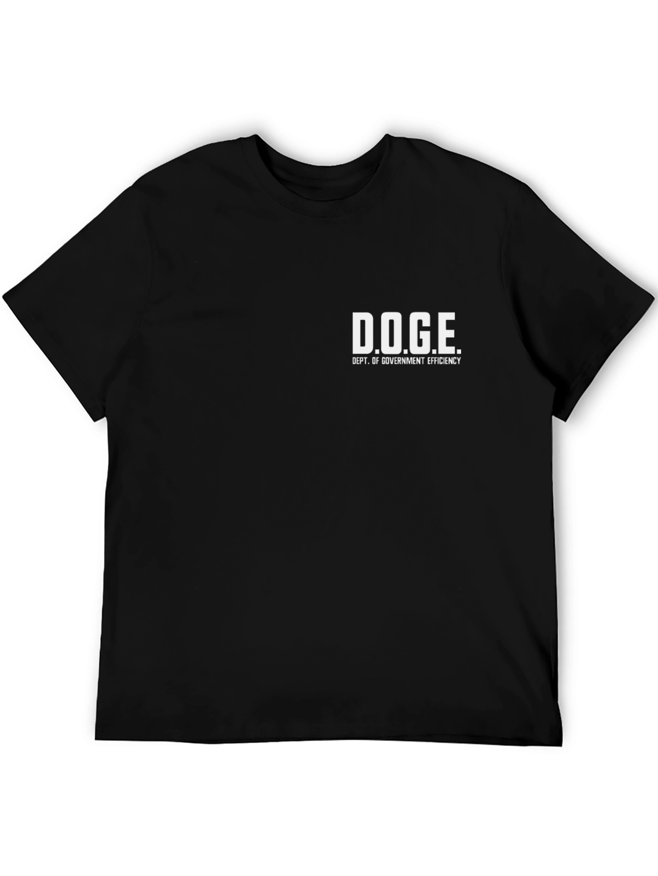 D.O.G.E. Dept. of Government Efficiency Graphic T-Shirt