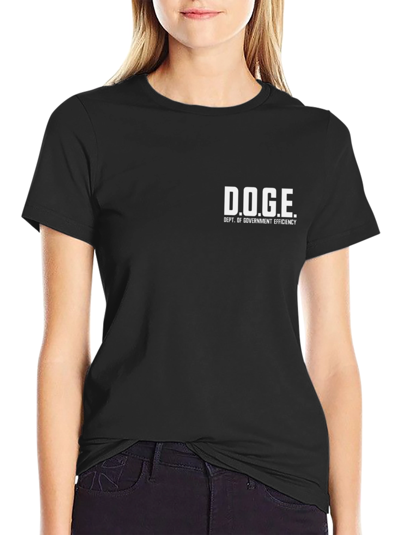 D.O.G.E. Dept. of Government Efficiency Graphic T-Shirt