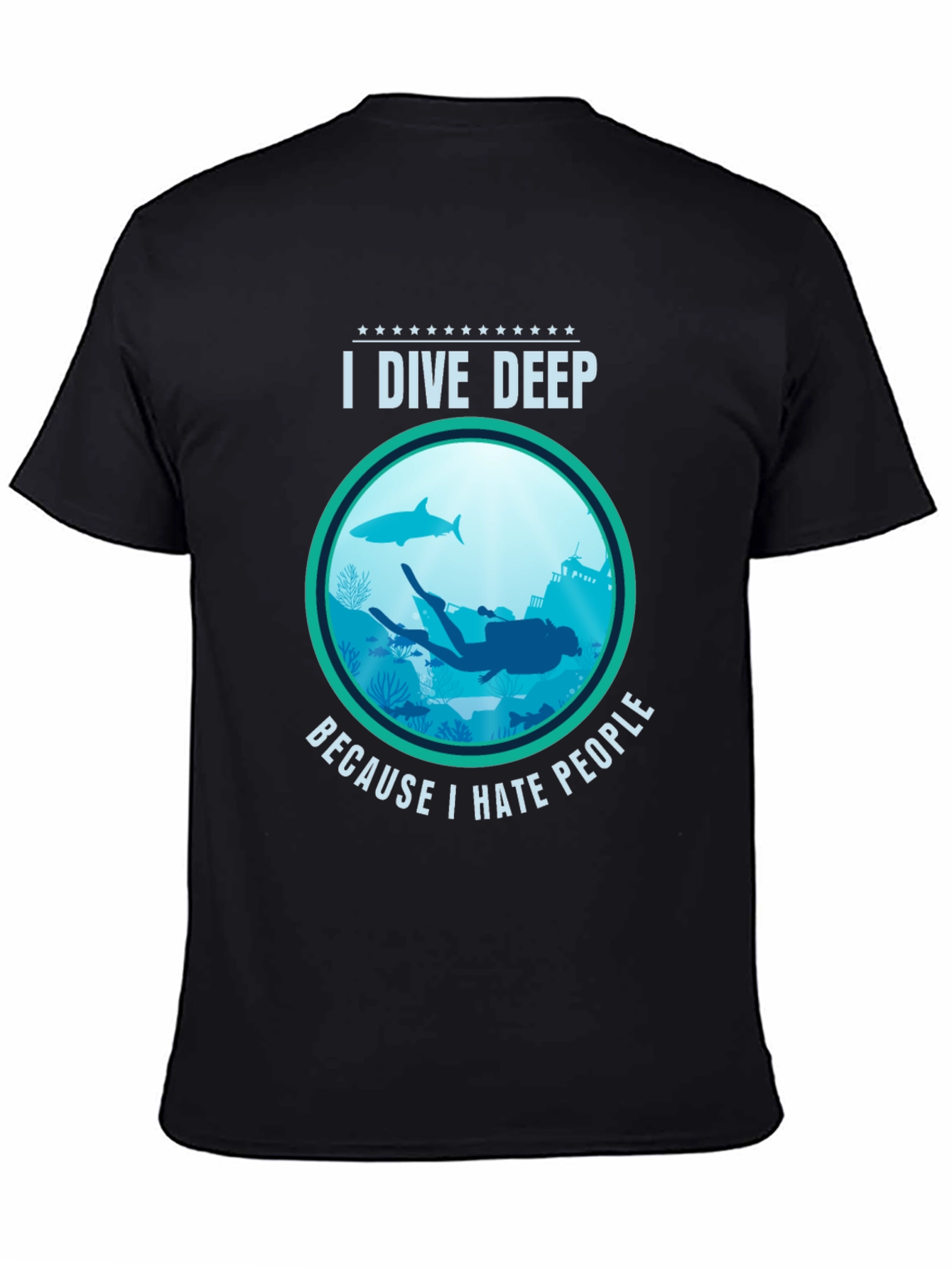 I Dive Deep T-Shirt - Scuba Diving Apparel