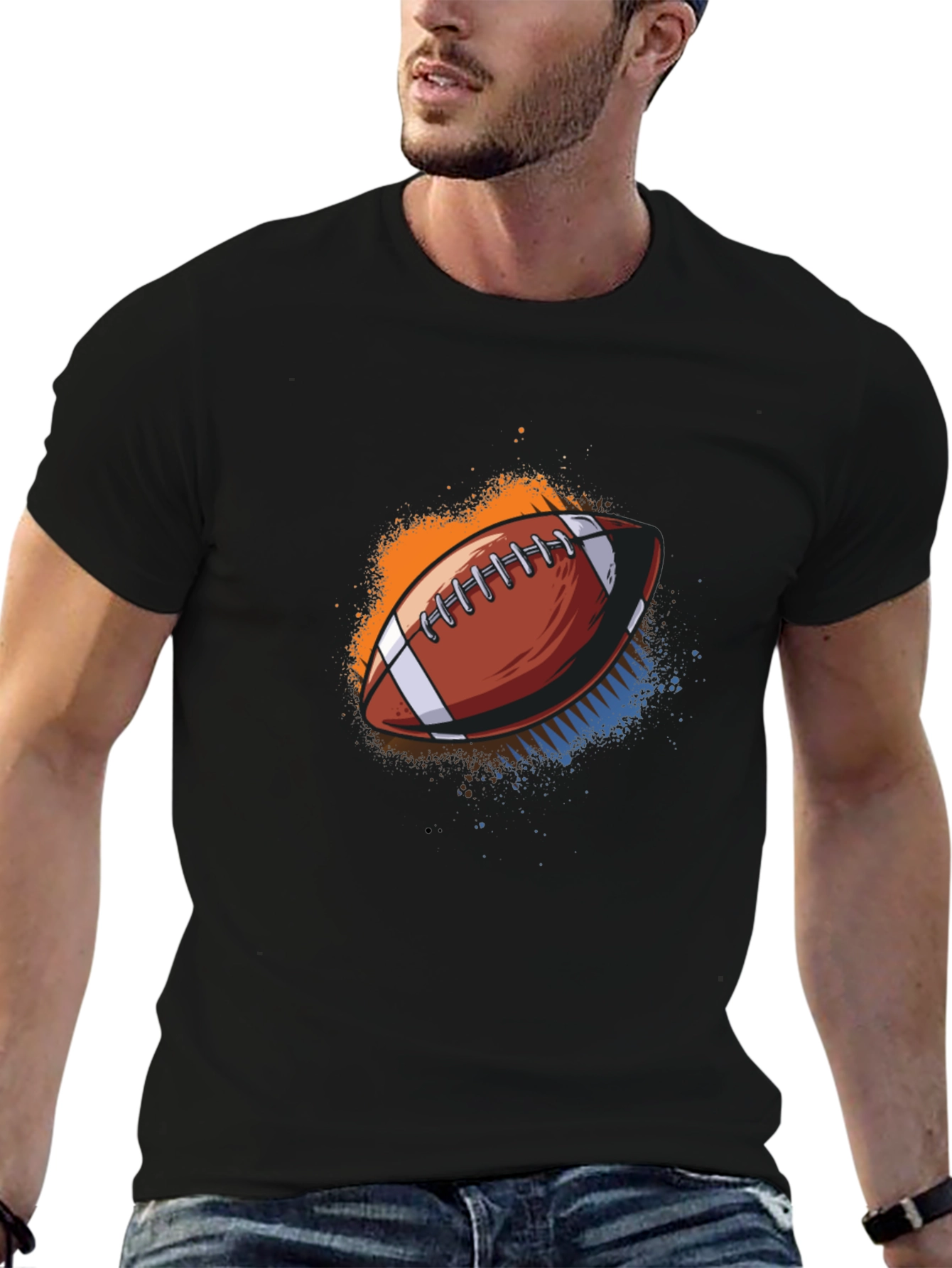 Football Graphic T-Shirt