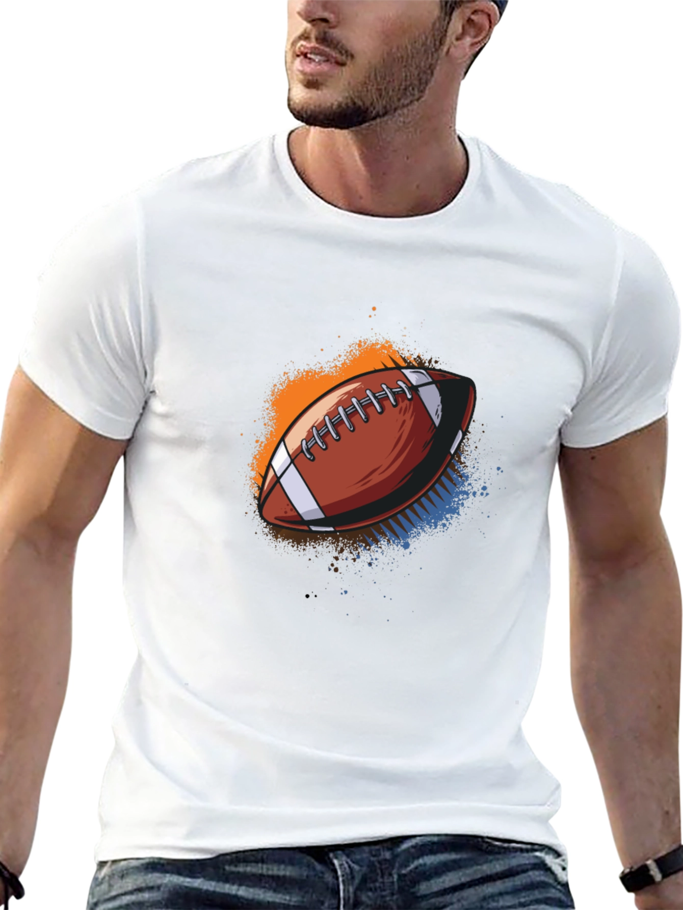 Football Graphic T-Shirt