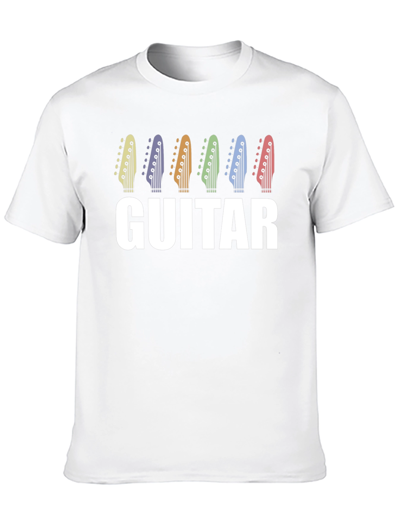 Guitar Headstock T-Shirt - Musician Tee