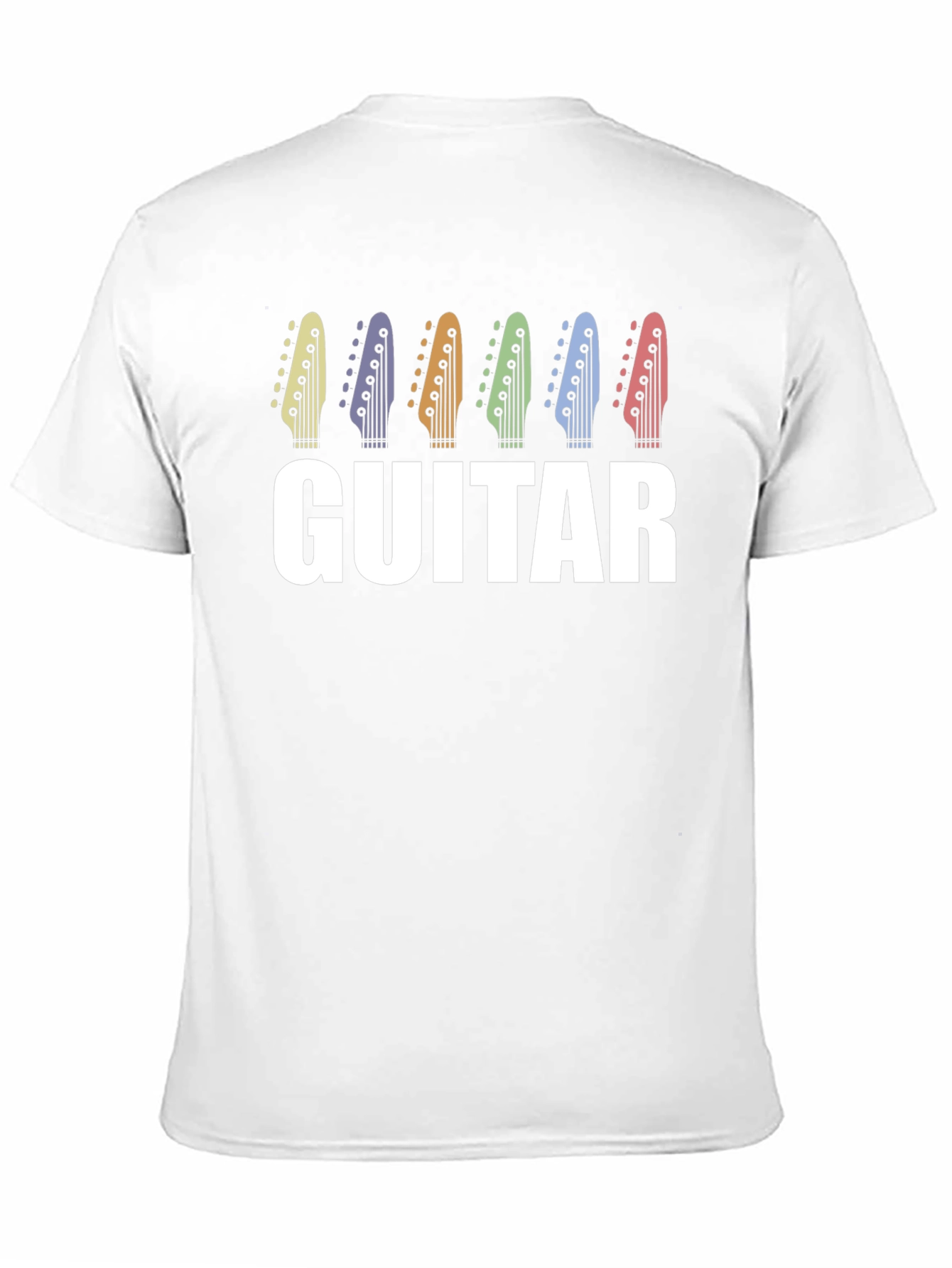 Guitar Headstock T-Shirt - Musician Tee