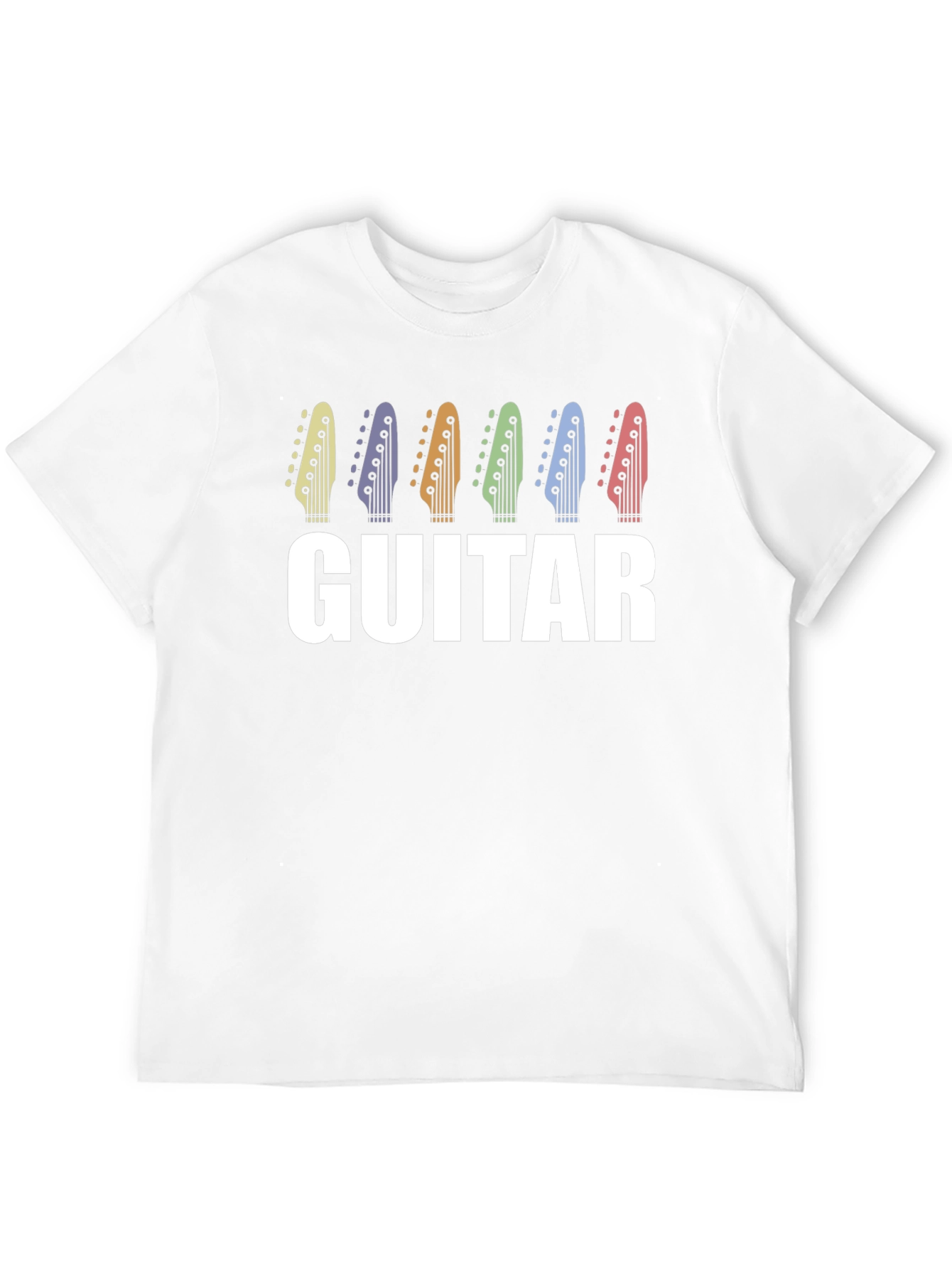 Guitar Headstock T-Shirt - Musician Tee