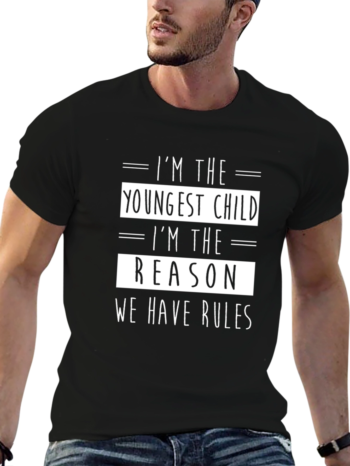 Youngest Child the Reason We Have Rules T-Shirt